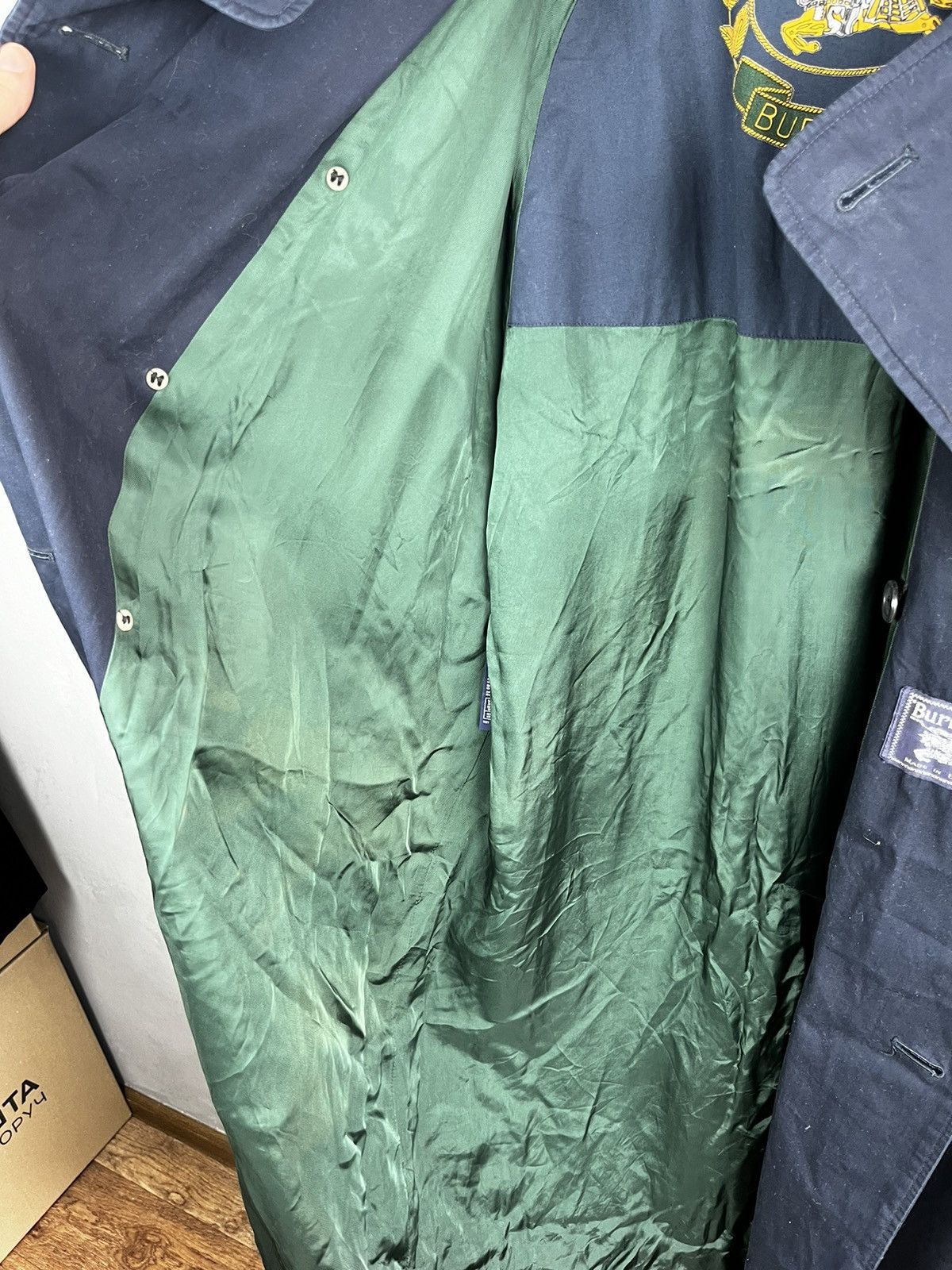 Burberry × Vintage burberrys trench coat men 90s vintage Size US XL / EU 56 / 4 - 6 Thumbnail