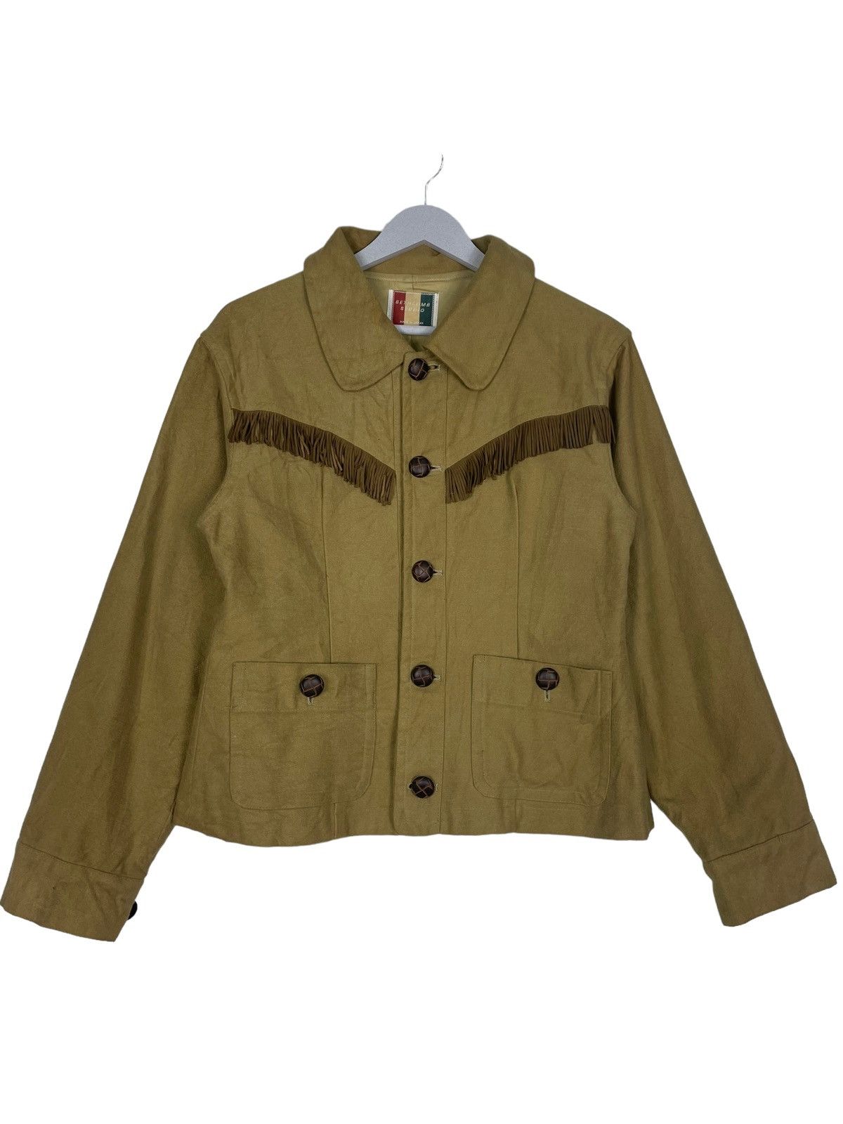 Designer × Edition Japan × Japanese Brand 💥BETHCOMB STUDIO JAPAN WESTERN JACKET Size M / US 6-8 / IT 42-44 - 8 Thumbnail