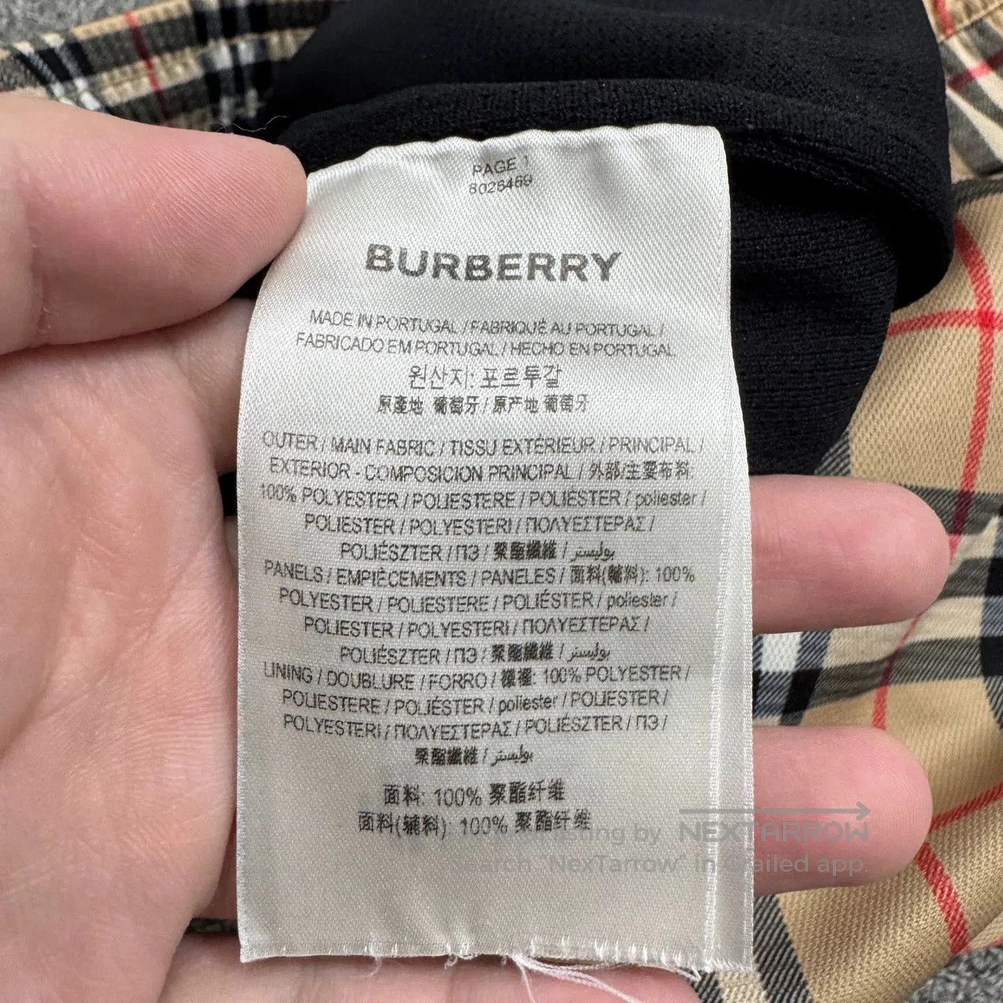 Burberry Beige Checkered Elastic Waist Shorts Size 34. Size US 34 / EU 50 - 3 Thumbnail