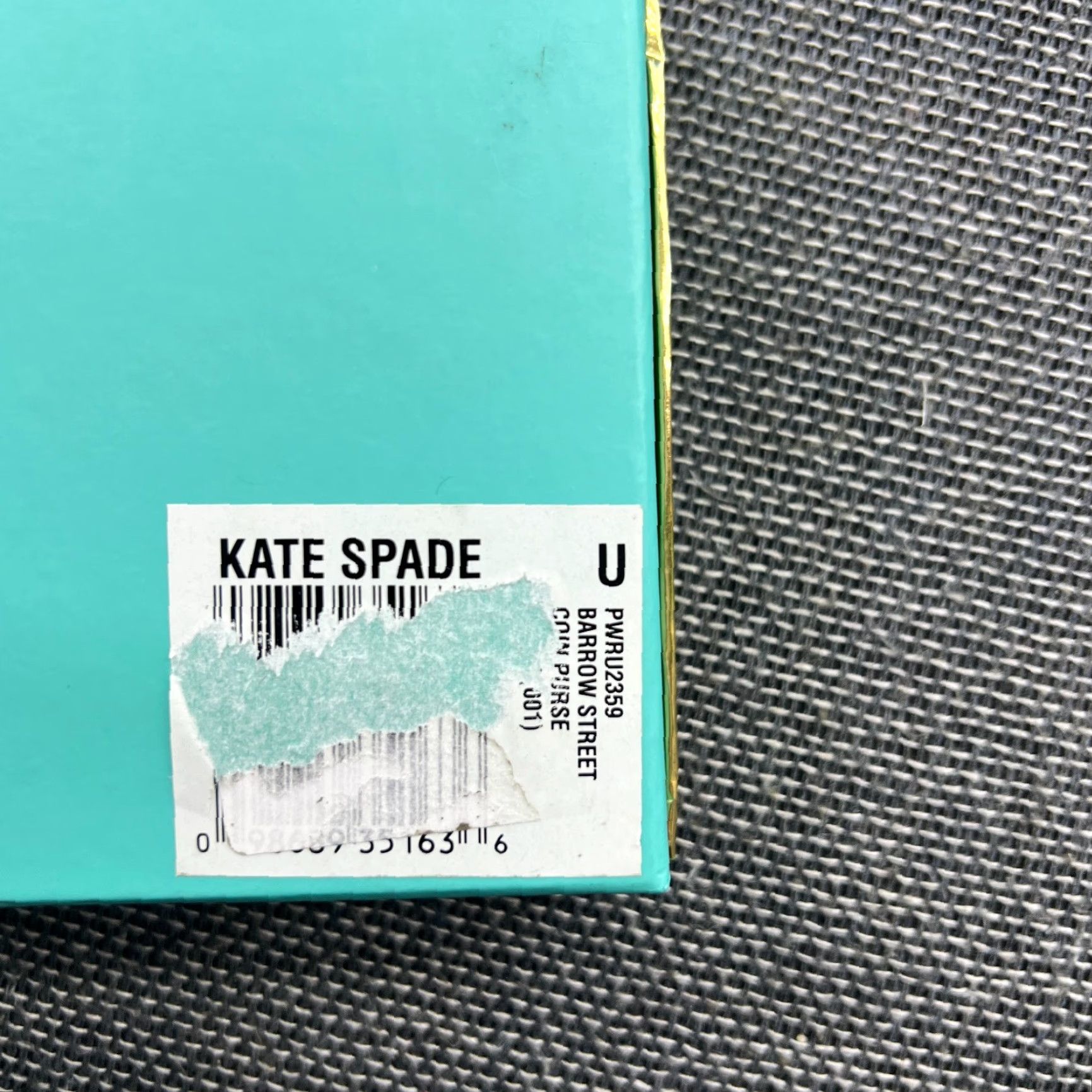 Vintage Kate Spade Coin Purse Empty Box ONLY New York Green Original Women Money Clip Purse Box Kate Spade Green (Vintage not indicated) Size ONE SIZE - 5 Thumbnail