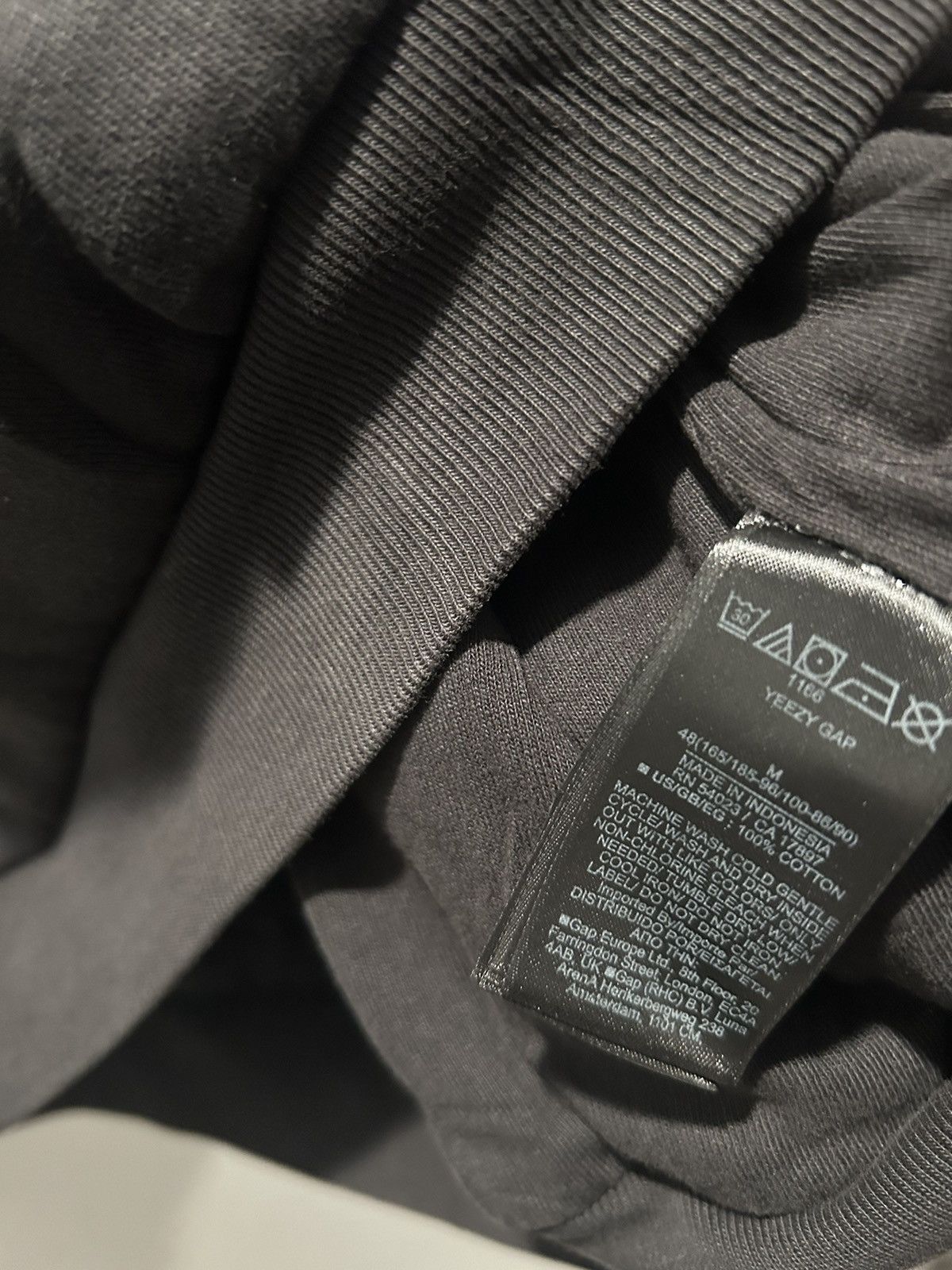 Balenciaga × Gap × Kanye West YZY x GAP oversize hoodie BLACK M Size US M / EU 48-50 / 2 - 10 Thumbnail