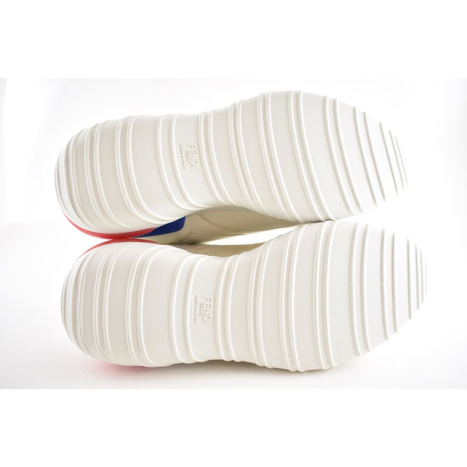 Fendi Fendi Mens Chunky Mania Logo White Platform Size US 10.5 / EU 43-44 - 12 Thumbnail