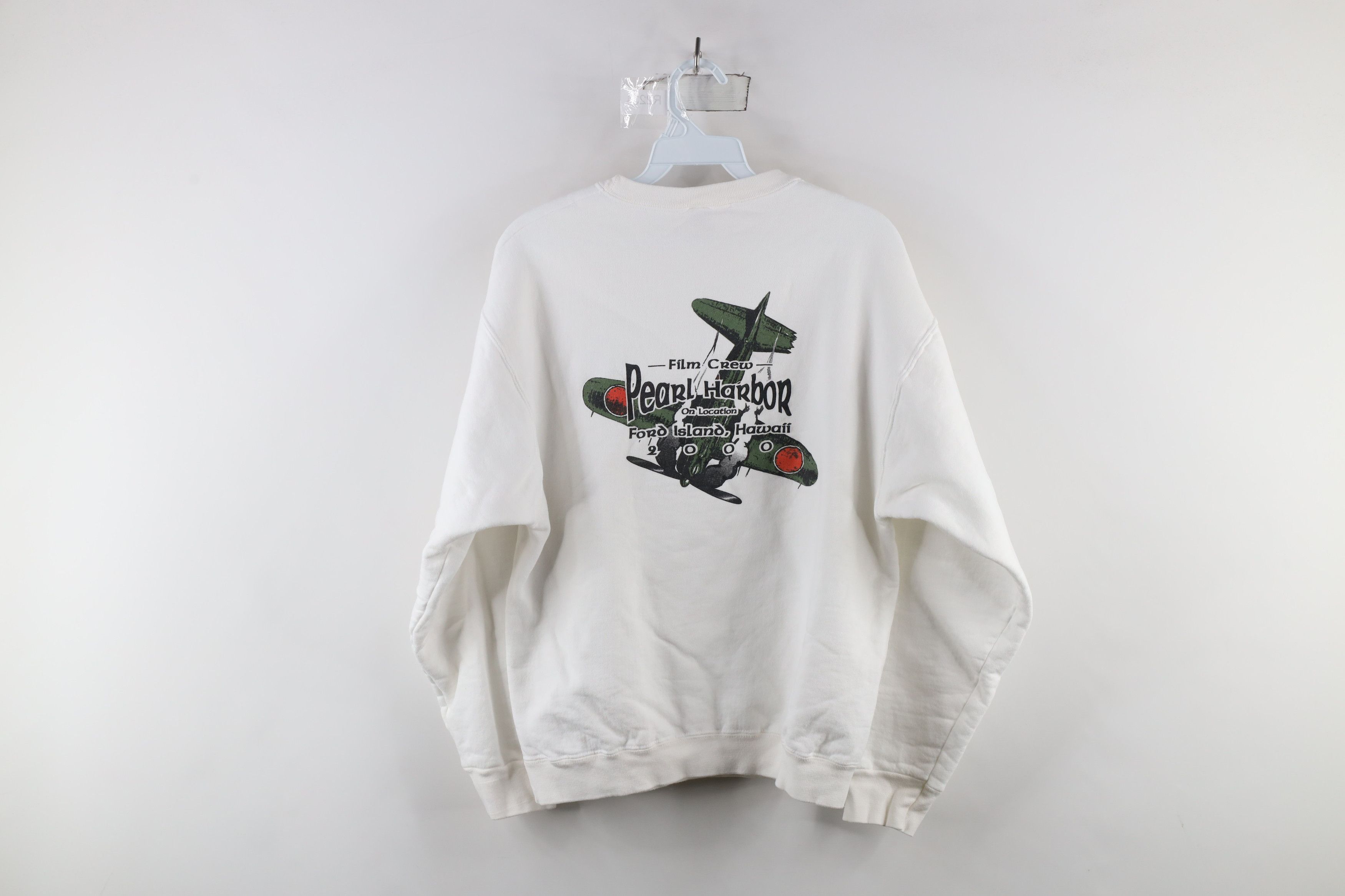 Vintage Vintage 90s Out Pearl Harbor Ford Island Hawaii Sweatshirt Size US M / EU 48-50 / 2 - 8 Thumbnail