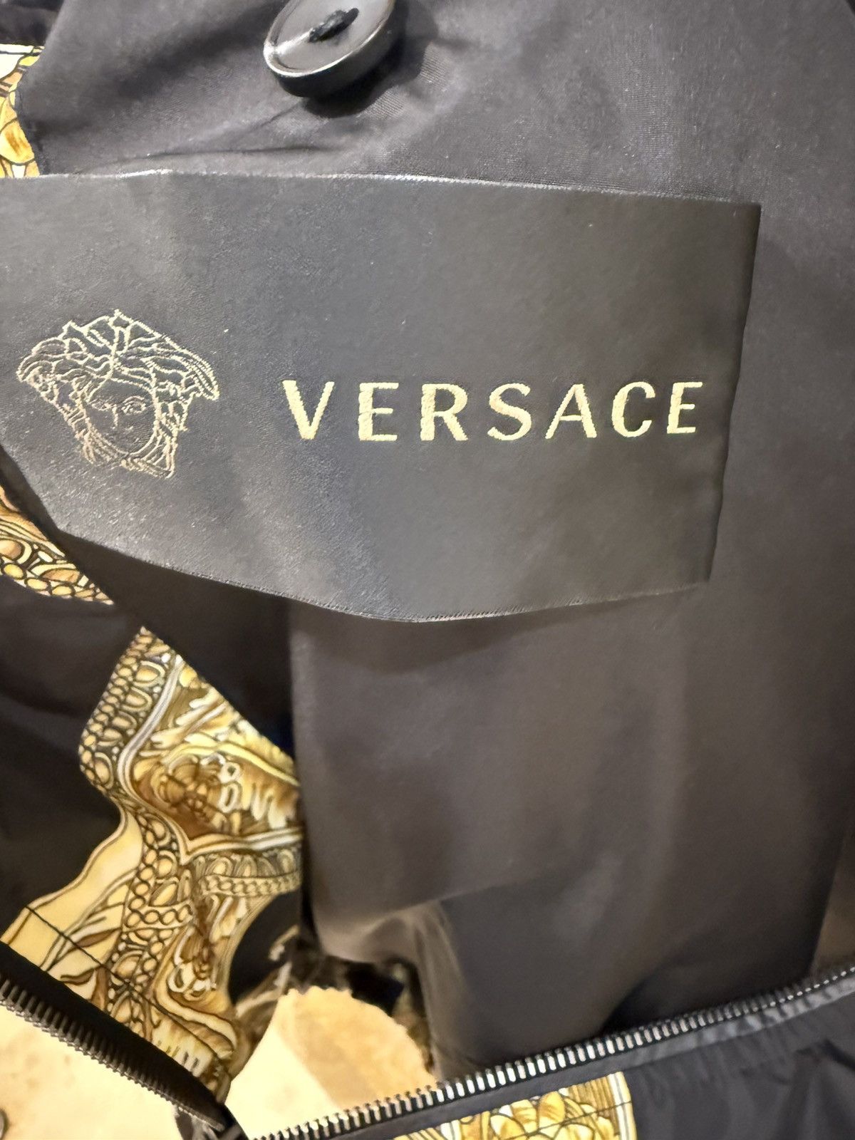 Versace Baroque print hooded jacket size48 Size US M / EU 48-50 / 2 - 14 Thumbnail