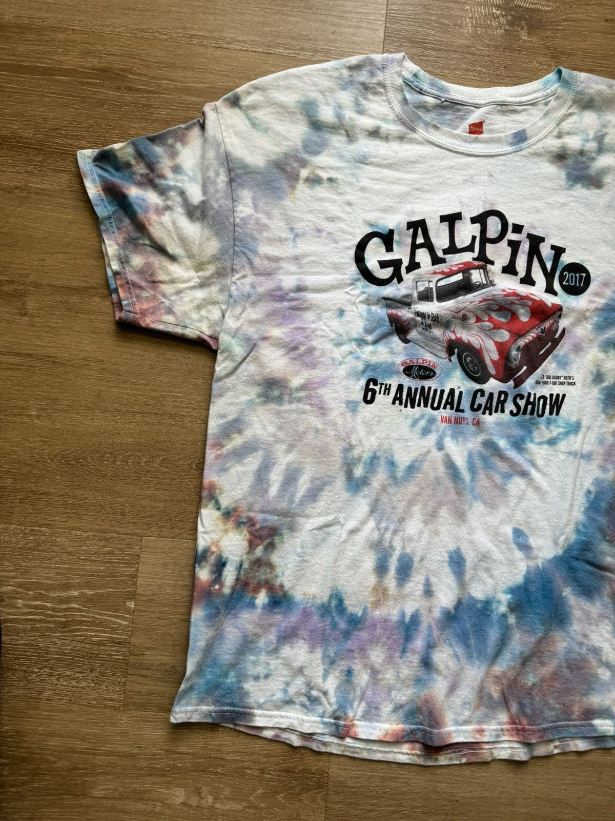Ford Trippy Ice Dye GALPIN FORD MOTORS HOT ROD T-shirt Size US XL / EU 56 / 4 - 6 Thumbnail