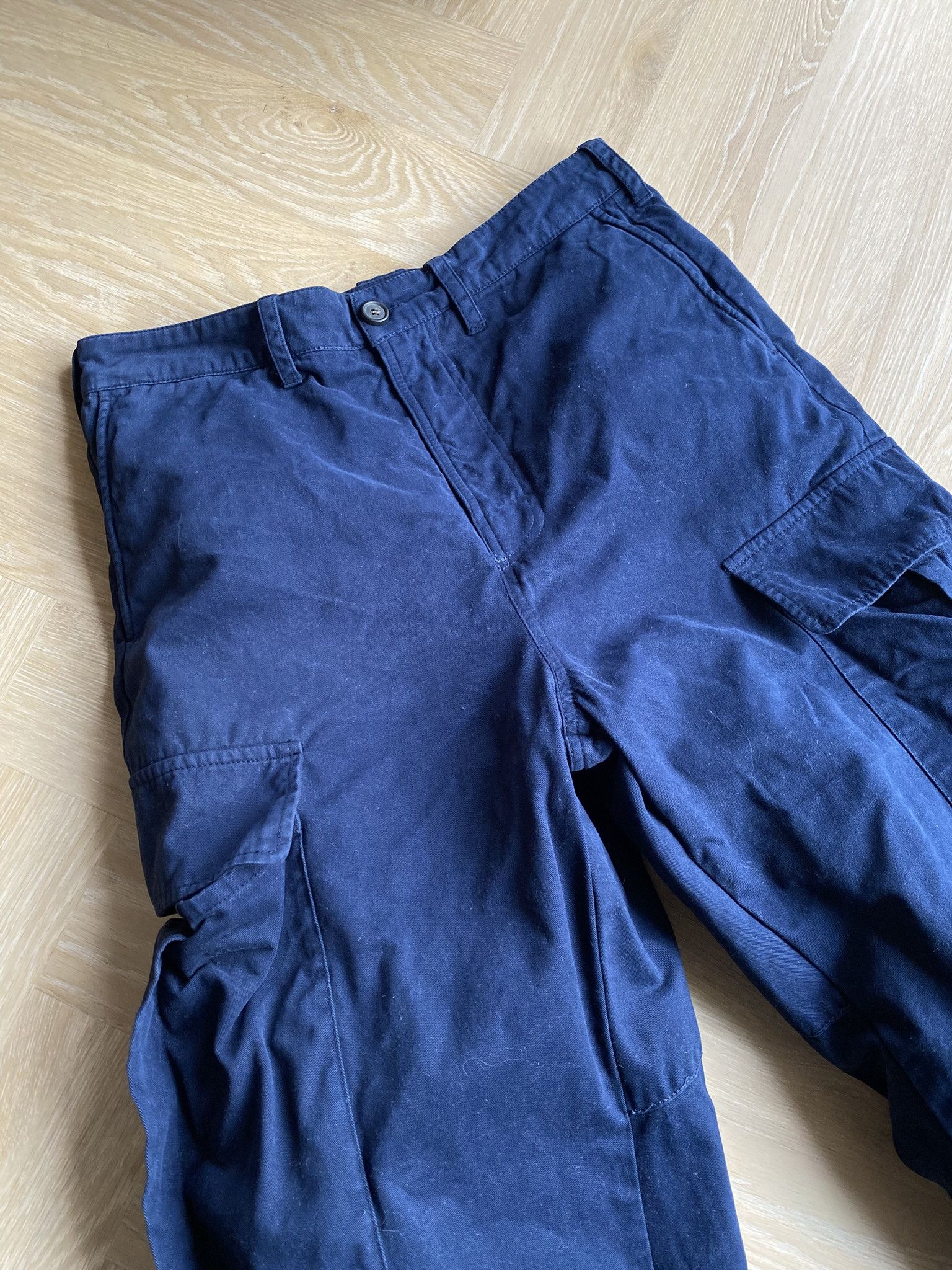 Acne Studios 46/S - Cargo Trousers - Navy Blue Size US 30 / EU 46 - 11 Thumbnail