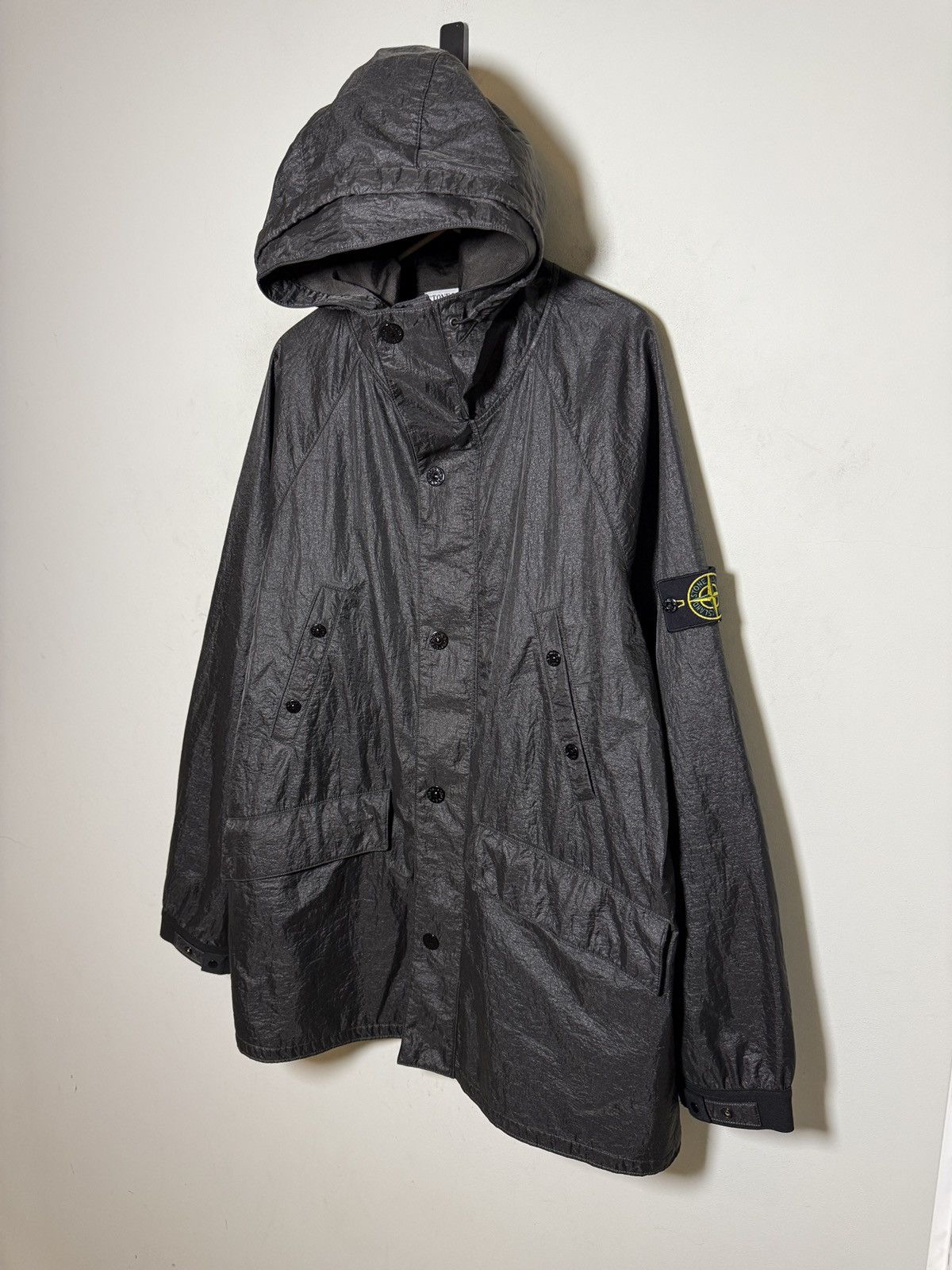 Stone Island Stone Island technical membrane nylon parka Size US XXL / EU 58 / 5 - 4 Thumbnail
