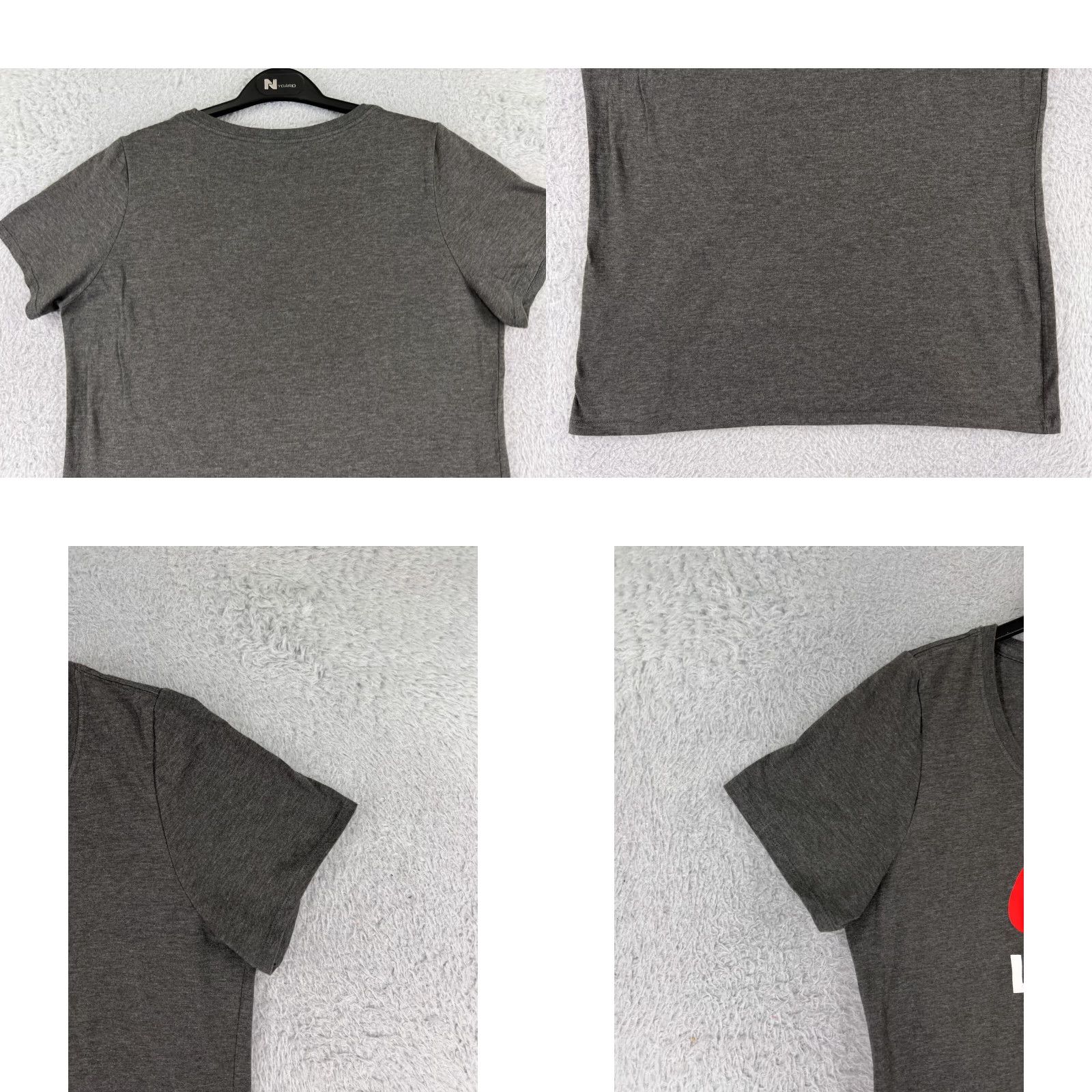 Nike Nike Shirt Womens Large Gray Round Neck Short Sleeve Logo Dri-Fit California Beach Style Mens Girls Size L / US 10 / IT 46 - 8 Thumbnail