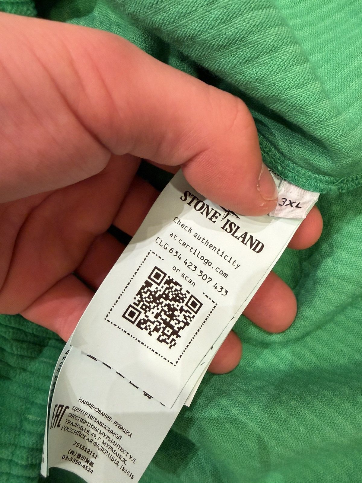 Stone Island Stone Island Jumbo Cord Button Up Overshirt Size US XXL / EU 58 / 5 - 6 Thumbnail