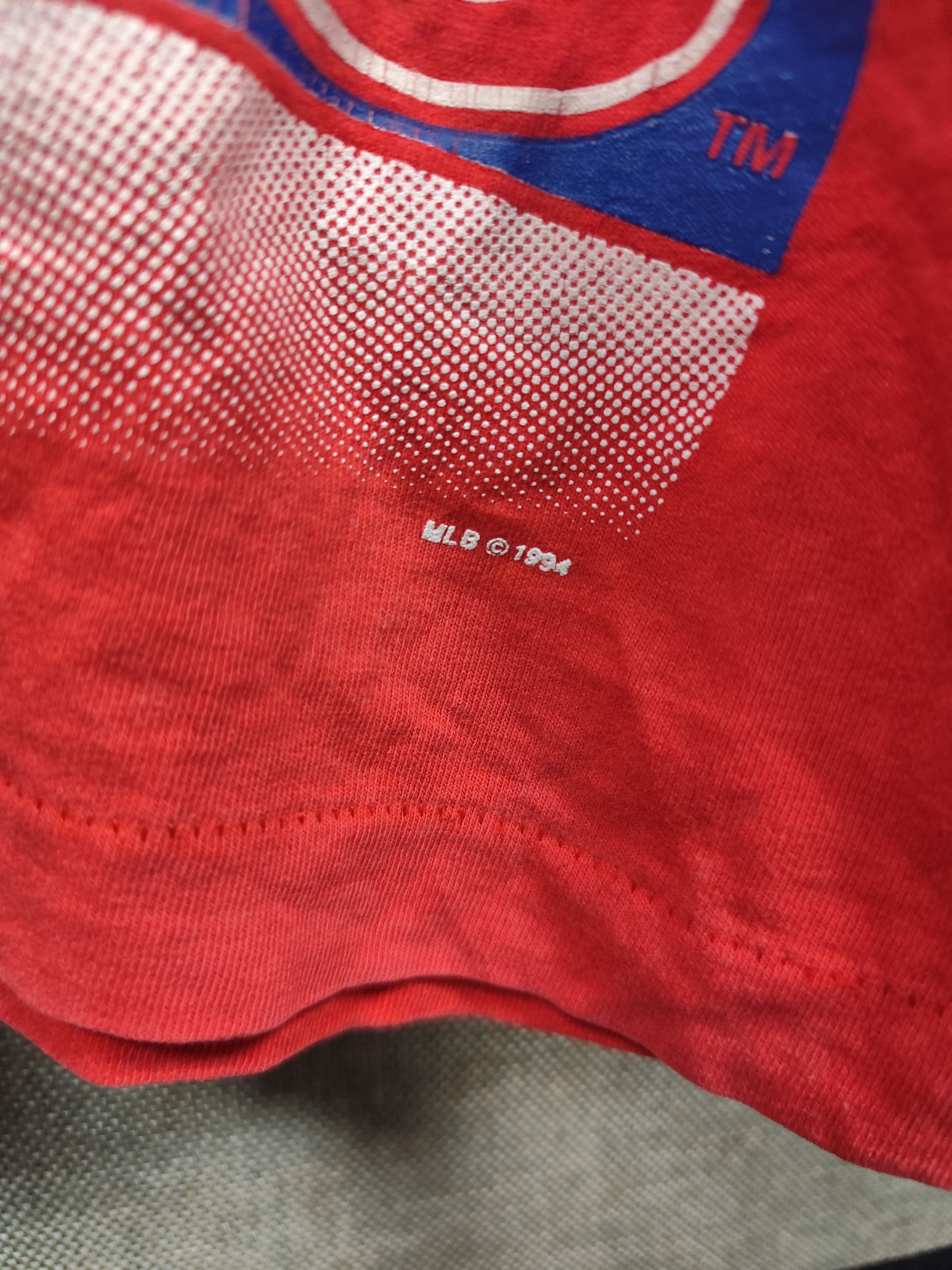 MLB Vintage 1994 MLB Philadelphia Phillies Baseball Team T-Shirt Size US XL / EU 56 / 4 - 4 Thumbnail