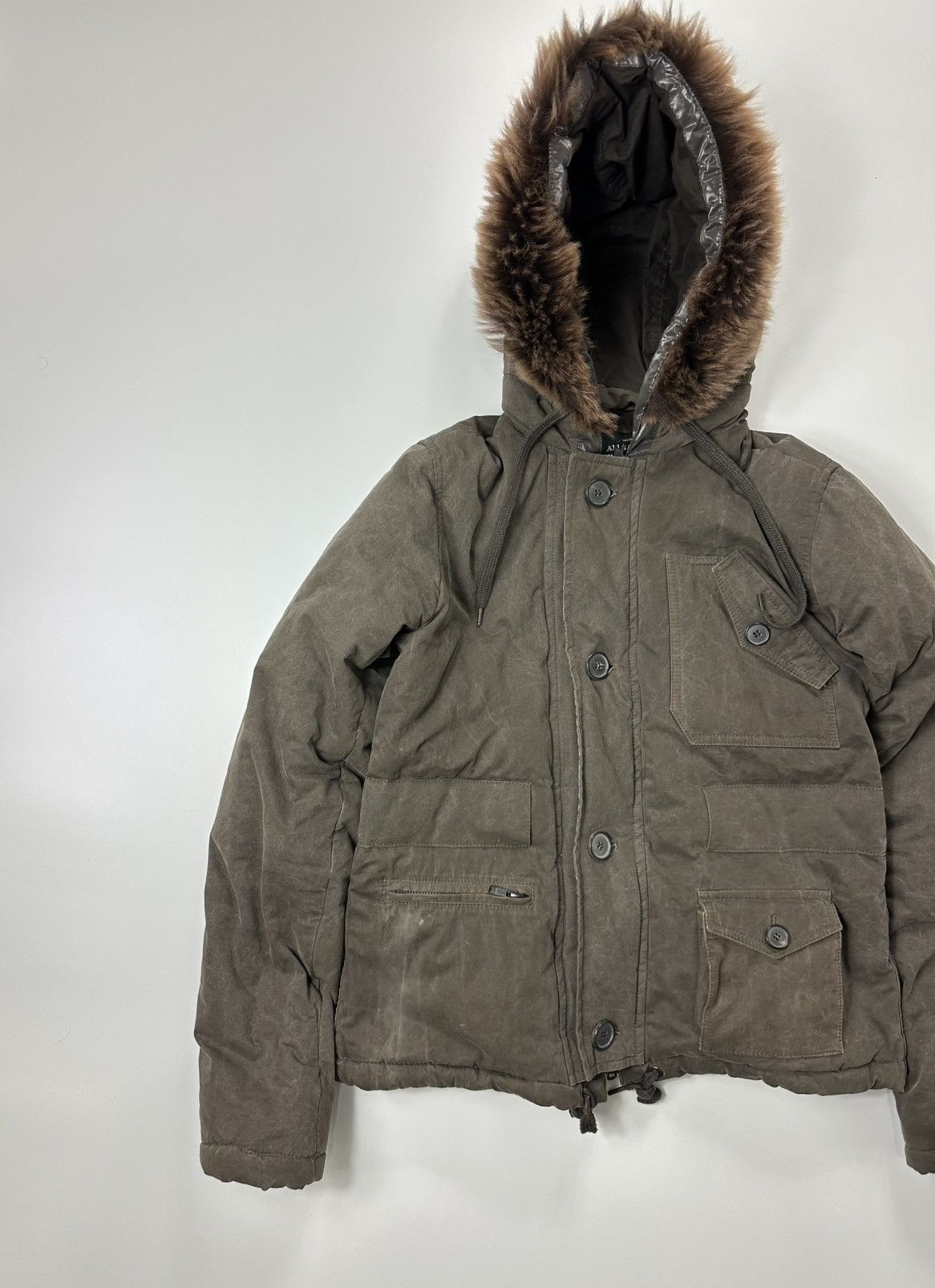 Allsaints Allsaints Faux Fur Bomber Jacket Women's Brown Size M / US 6-8 / IT 42-44 - 2 Thumbnail