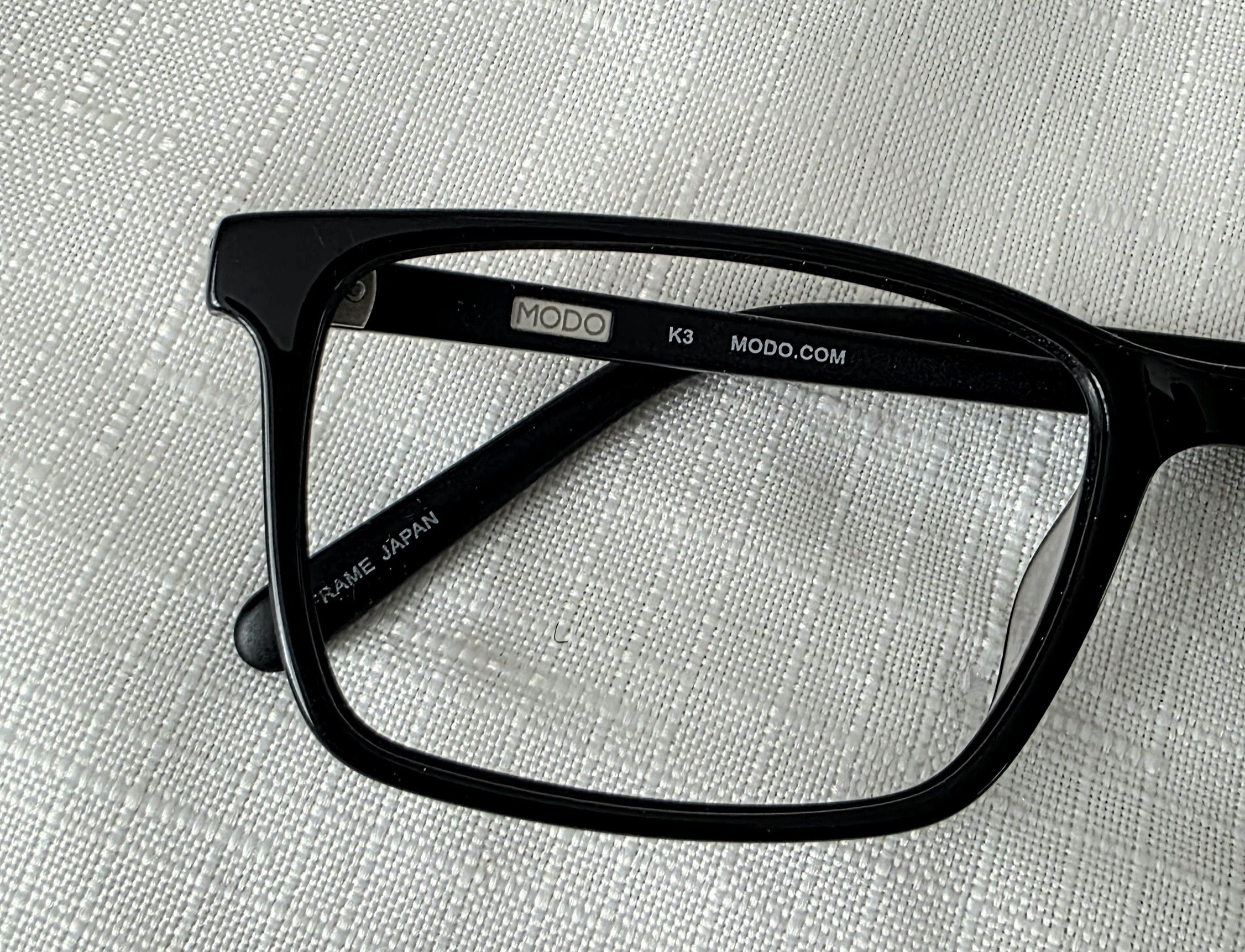 Other Modo Eyeglasses Model 6537 Handmade Japan Frames Only Black Size ONE SIZE - 3 Thumbnail