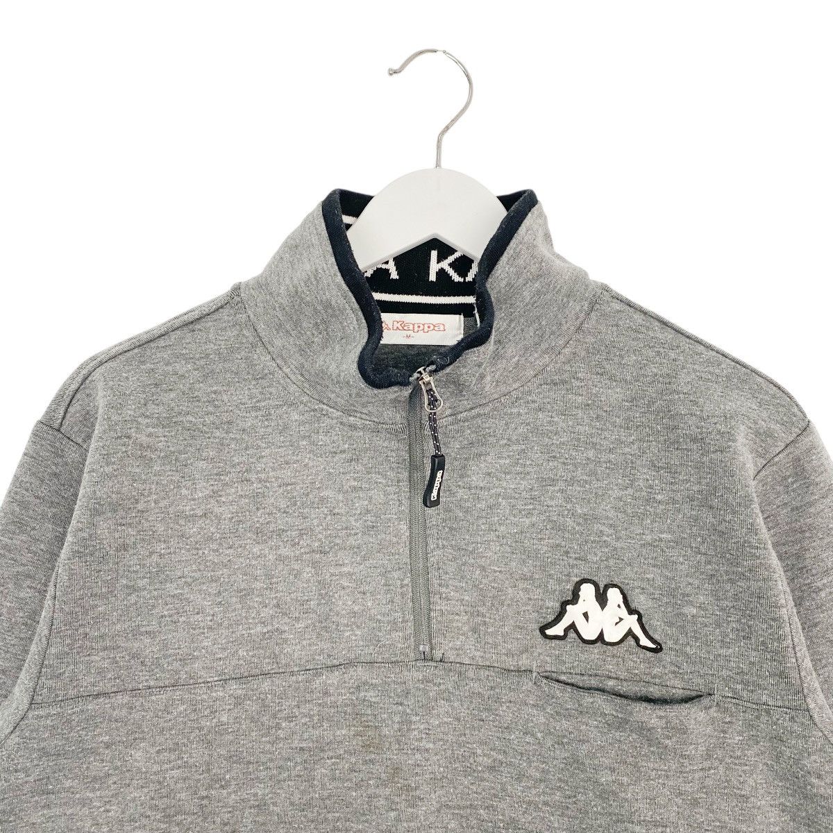 Other Vintage Kappa Quater Zip Small Embroidered Gray Size M Size US M / EU 48-50 / 2 - 4 Thumbnail
