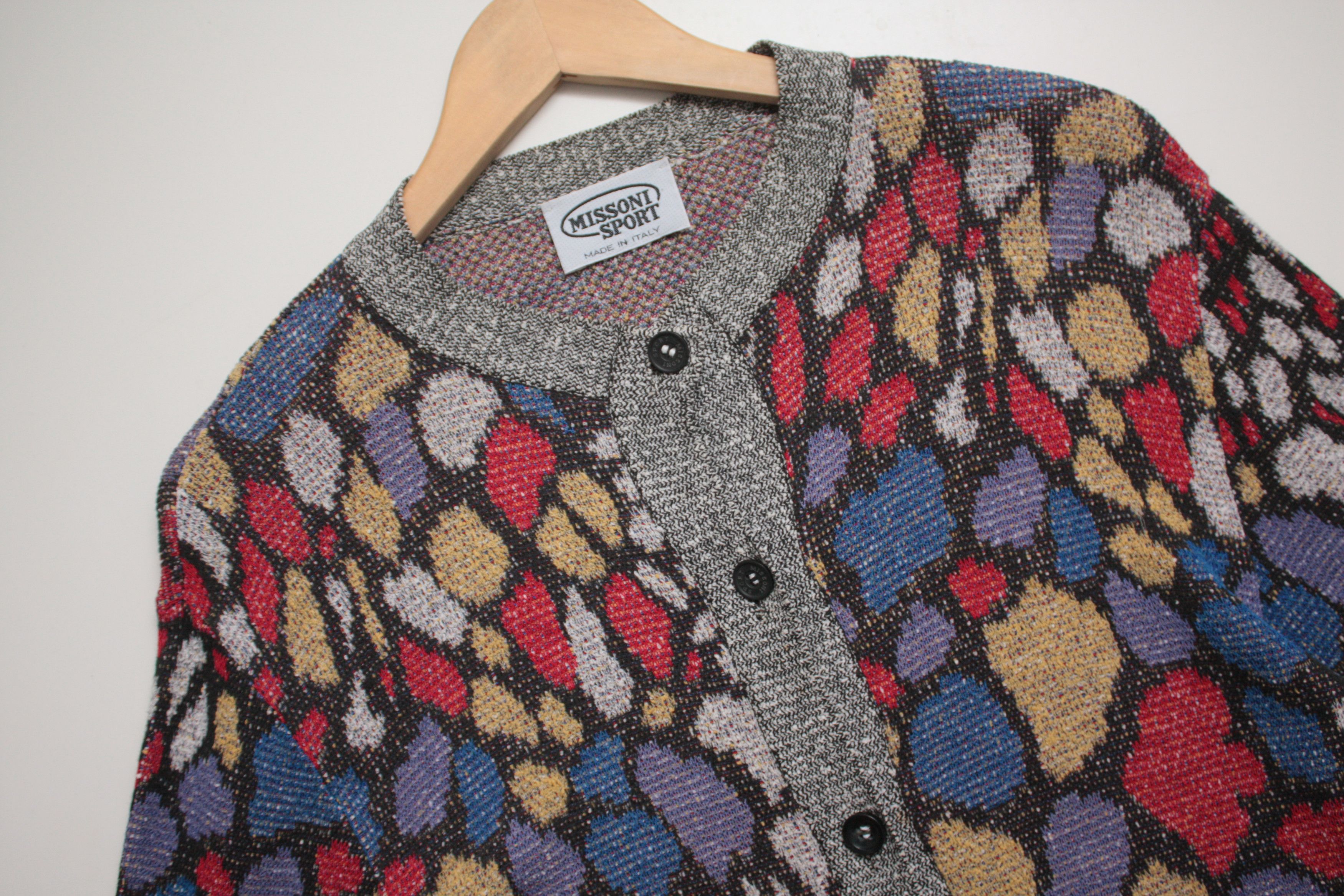 Missoni Missoni Sport Multicolor Knitted Sweater S Made In Italy Size US S / EU 44-46 / 1 - 1 Thumbnail