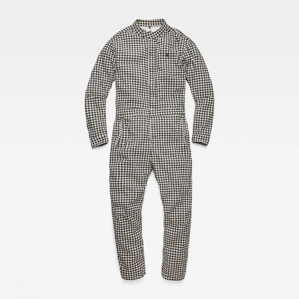 G-Star RARE G-Star x Pharrell Williams Avernus Houndstooth Jumpsuit Size US 30 / EU 46 - 2 Thumbnail