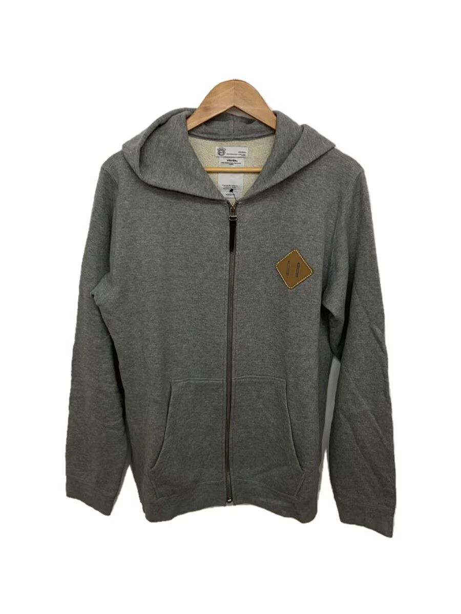 visvim JUMBO SWEAT ZIP P.O. (UNEVEN DYE) RED | REVERSIBLE
