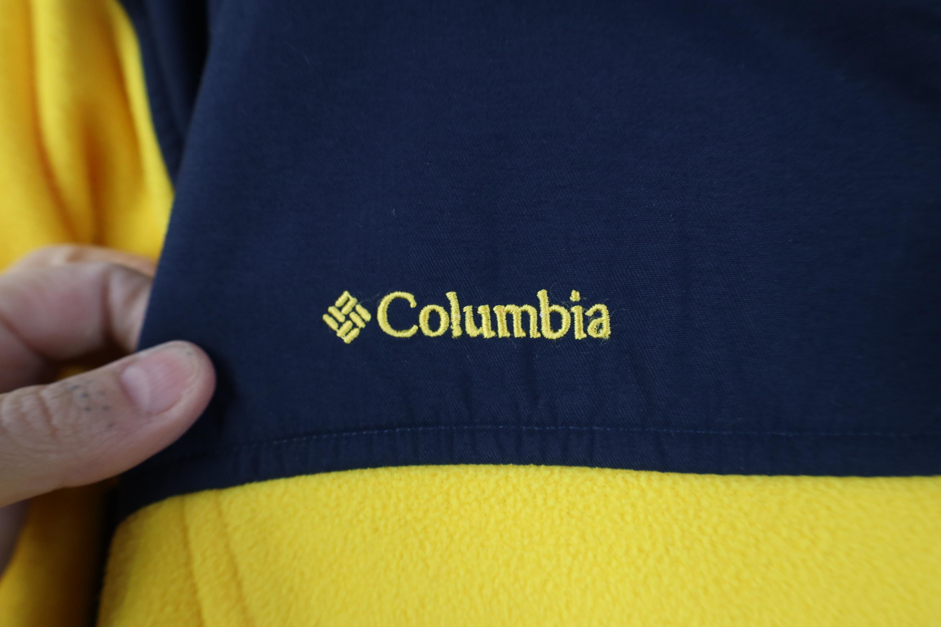Columbia Columbia Block M University of Michigan Fleece Jacket Maize Size US L / EU 52-54 / 3 - 5 Thumbnail