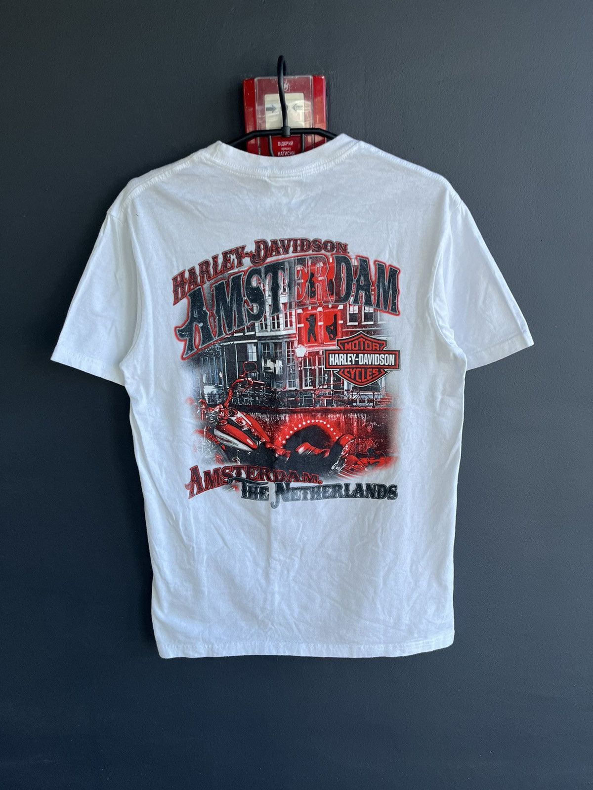 Vintage Vintage Harley Davidson Amsterdam Bordell Sexy Girl Drug Tee |  Grailed