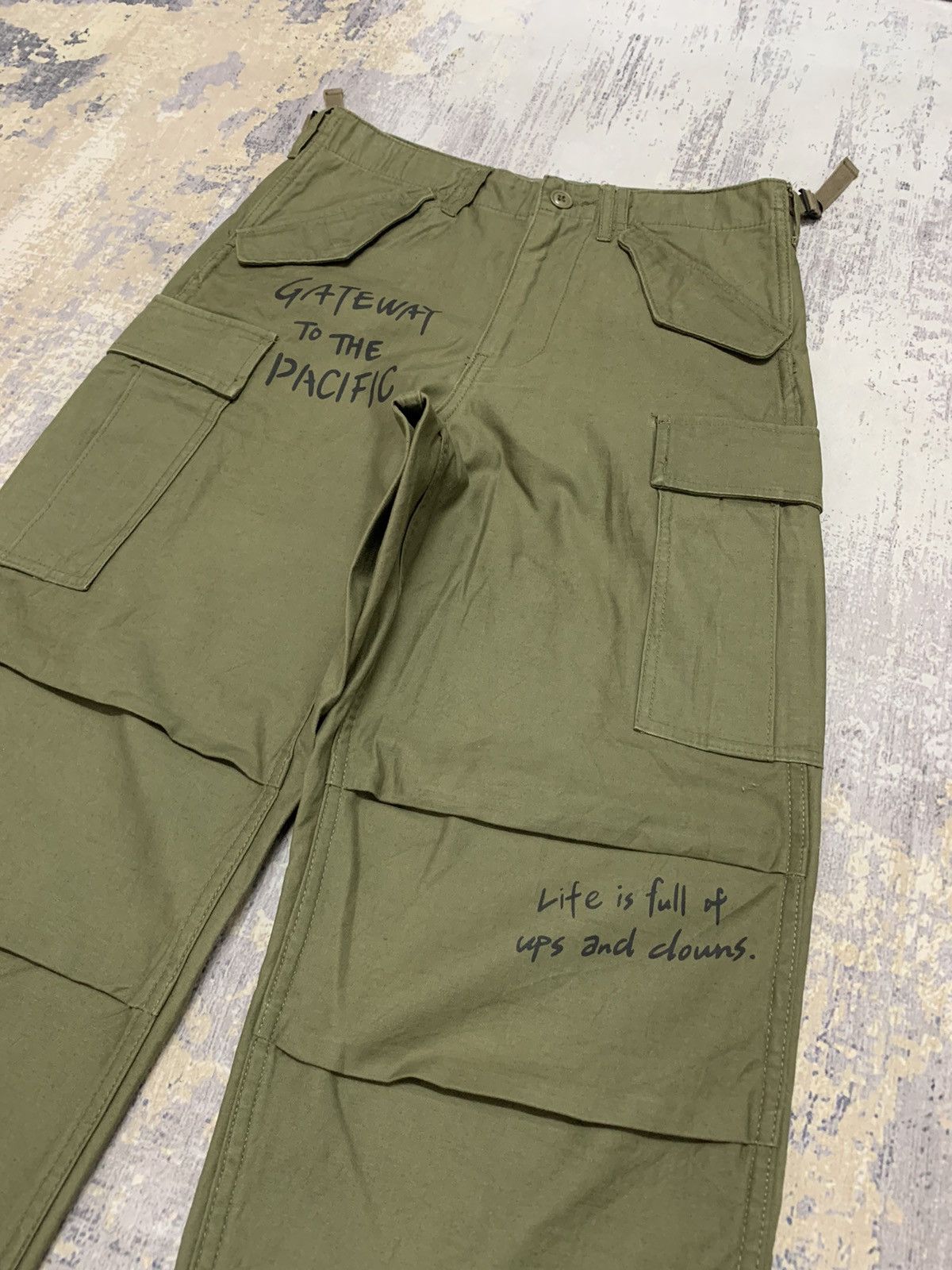 Avirex Seditionaries Anarchy Avirex Baggy Cargo Pant 30x28.5 Size US 30 / EU 46 - 4 Thumbnail