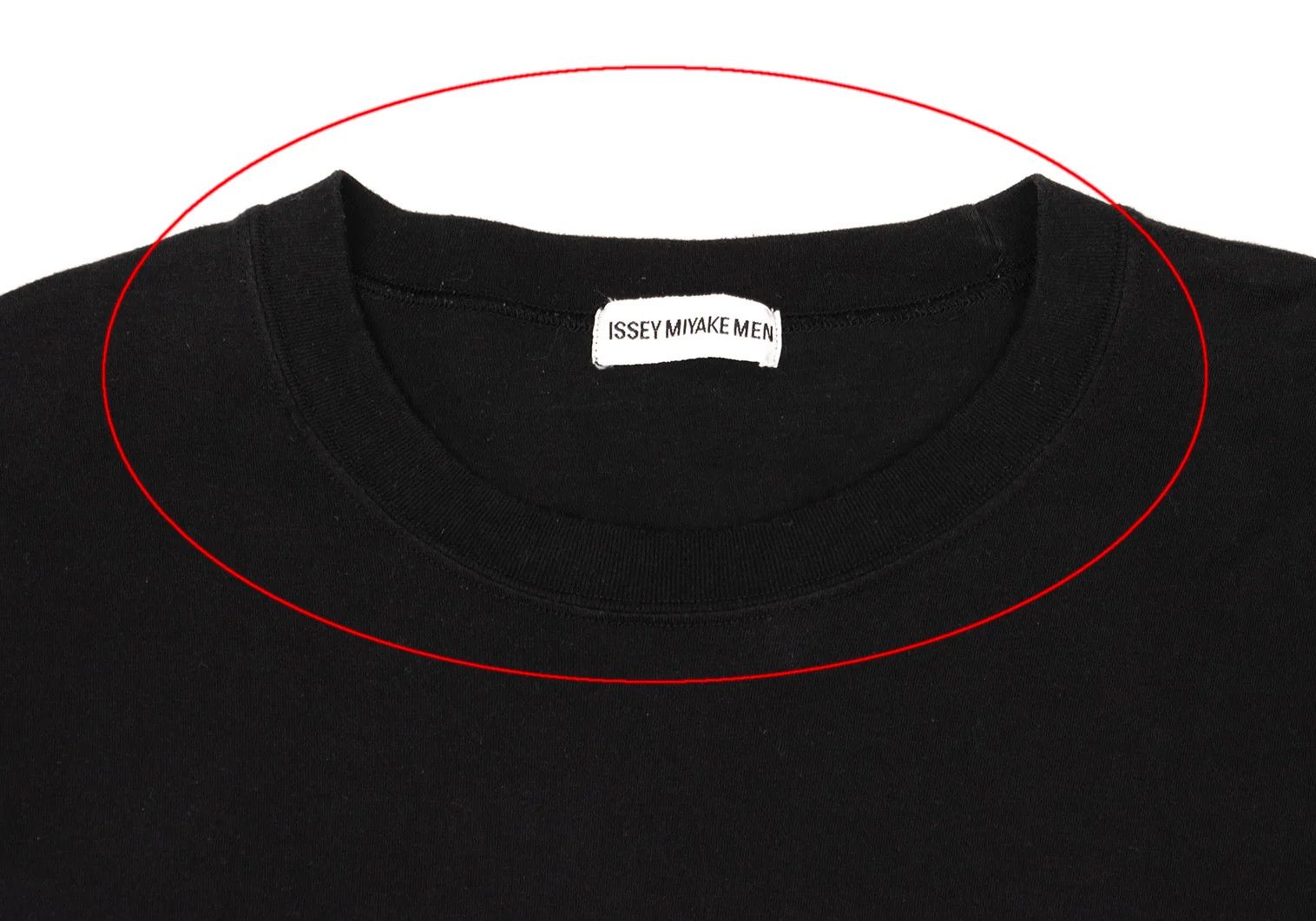 Issey Miyake Basic Cotton Short-Sleeve T-Shirt in Black, Size L Size US L / EU 52-54 / 3 - 2 Thumbnail