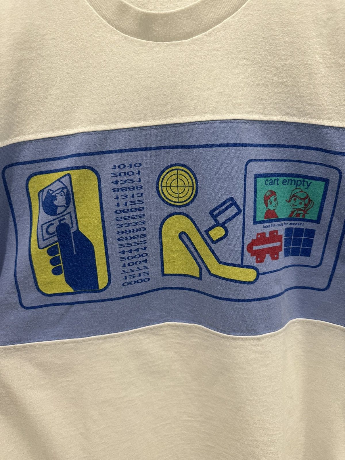Cav Empt Cav Empt - Printed Panelled Cotton-Jersey T-Shirt - White Size US M / EU 48-50 / 2 - 4 Thumbnail