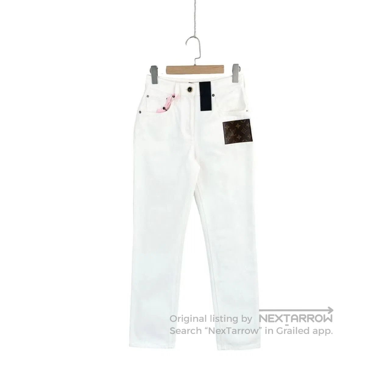 Louis Vuitton Louis Vuitton Presbyopia patchwork jeans| Size 24" / US 00 / IT 34 - 1 Thumbnail
