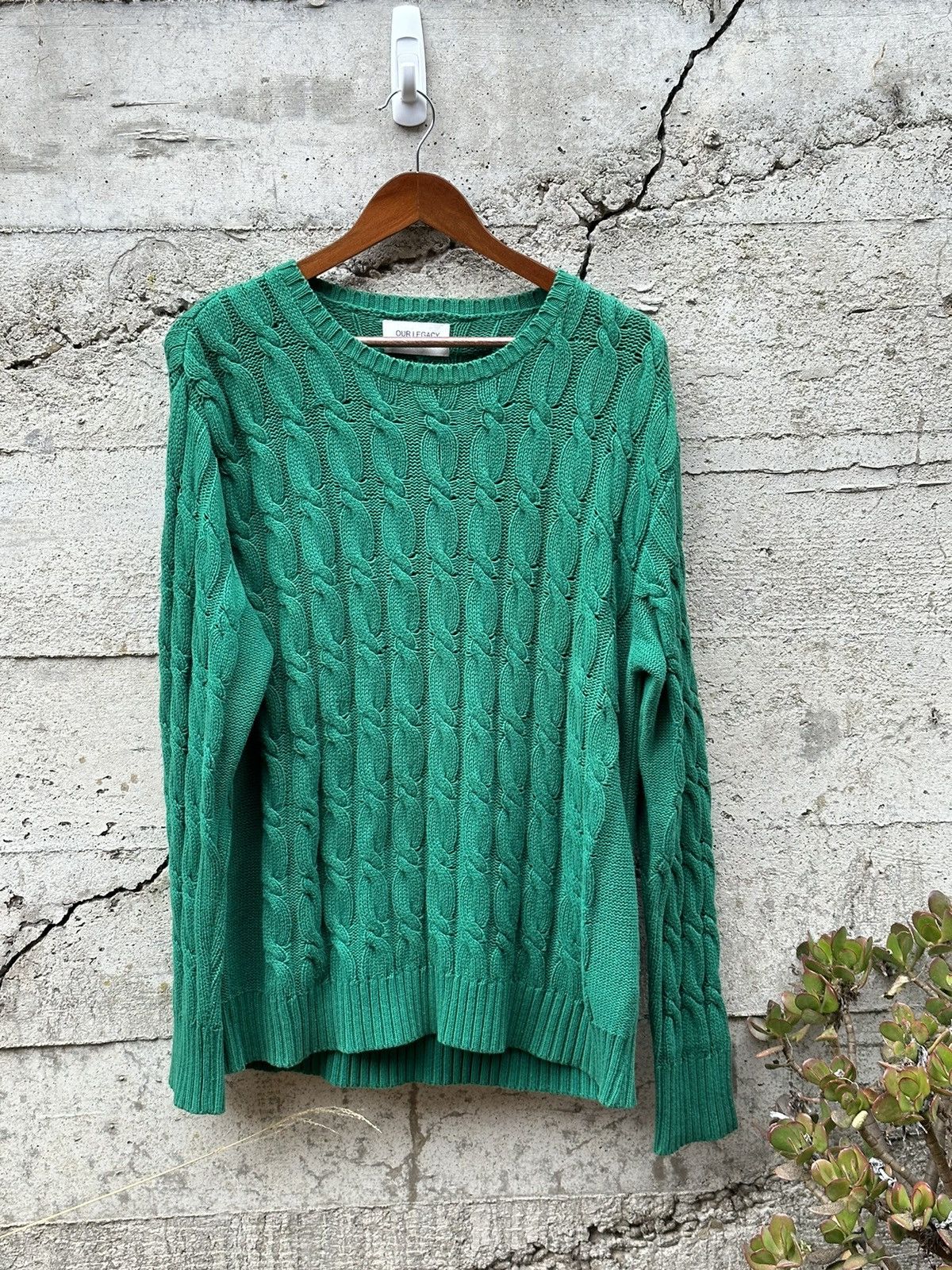 Our Legacy RARE GRAIL Our Legacy multi complex cable sweater Size US M / EU 48-50 / 2 - 2 Thumbnail