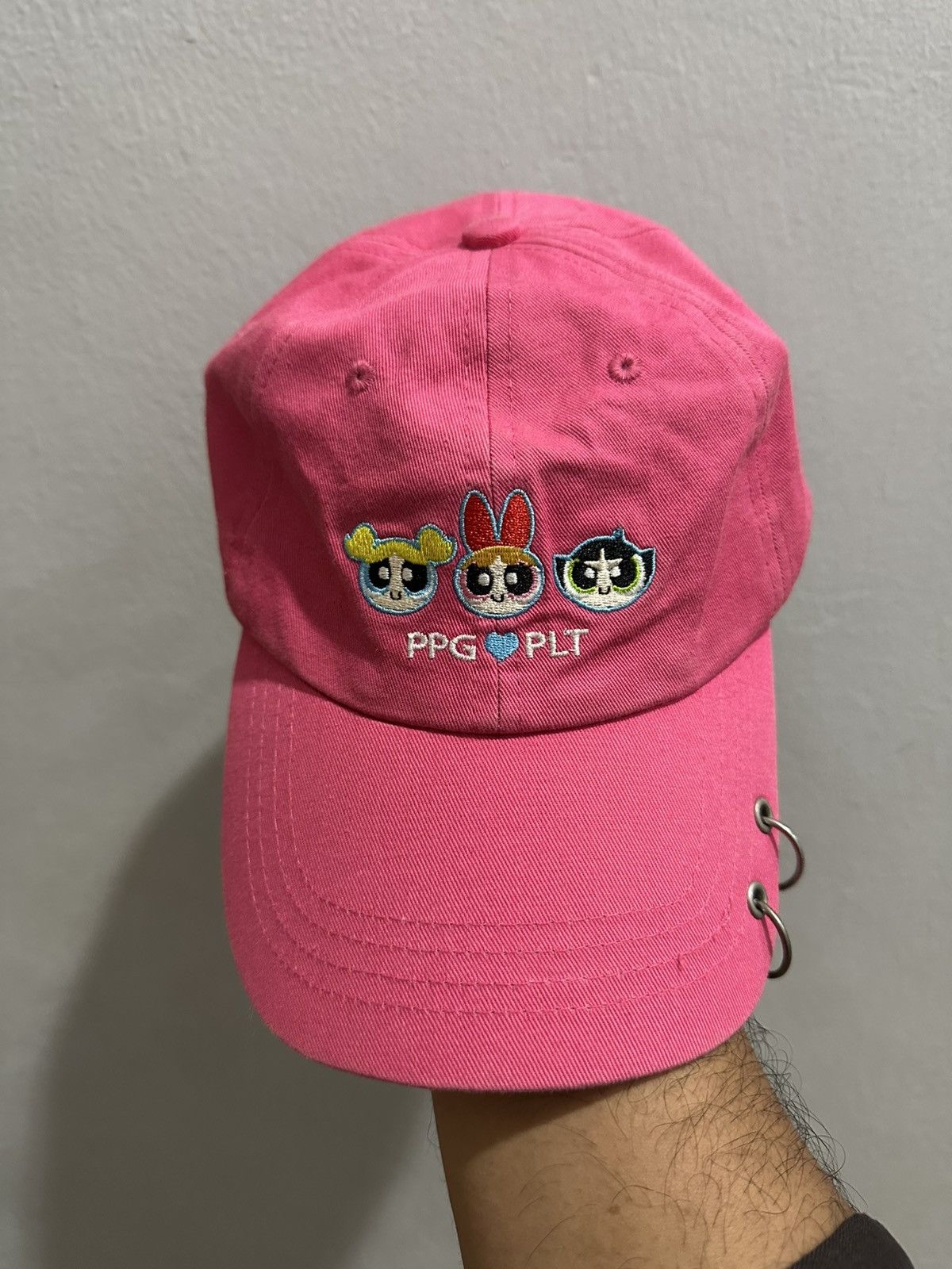 Cartoon Network Punk Hat Powerpuff Girl X Pink Latte 🇯🇵 Size ONE SIZE - 2 Thumbnail