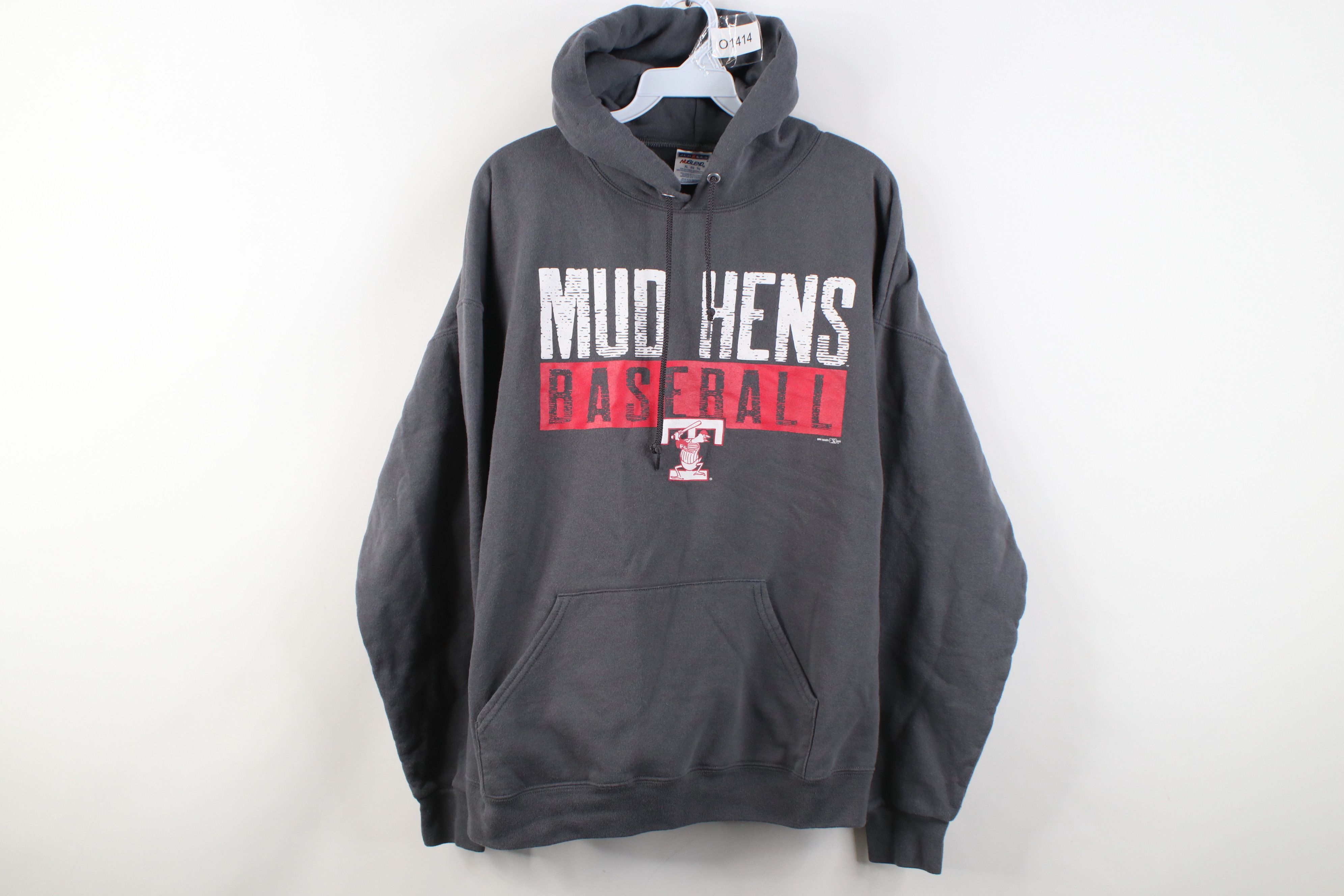 Vintage Y2K Minor League Baseball Toledo Mud Hens Hoodie Sweatshirt Size US XL / EU 56 / 4 - 1 Thumbnail