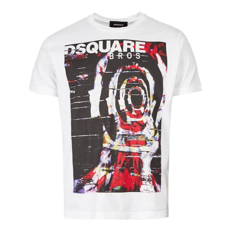 Dsquared2 DSQUARED2 Men's Graphic Short Sleeve T-Shirt-yf Size US M / EU 48-50 / 2 - 1 Thumbnail