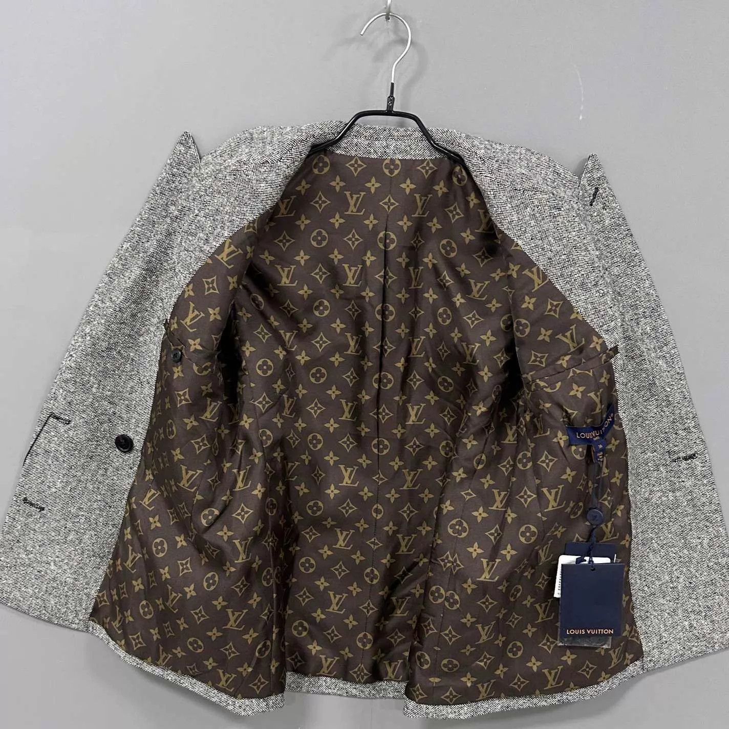 Louis Vuitton LV Monogram Lining Knit Jacket Women's 36 Size XS / US 0-2 / IT 36-38 - 4 Thumbnail