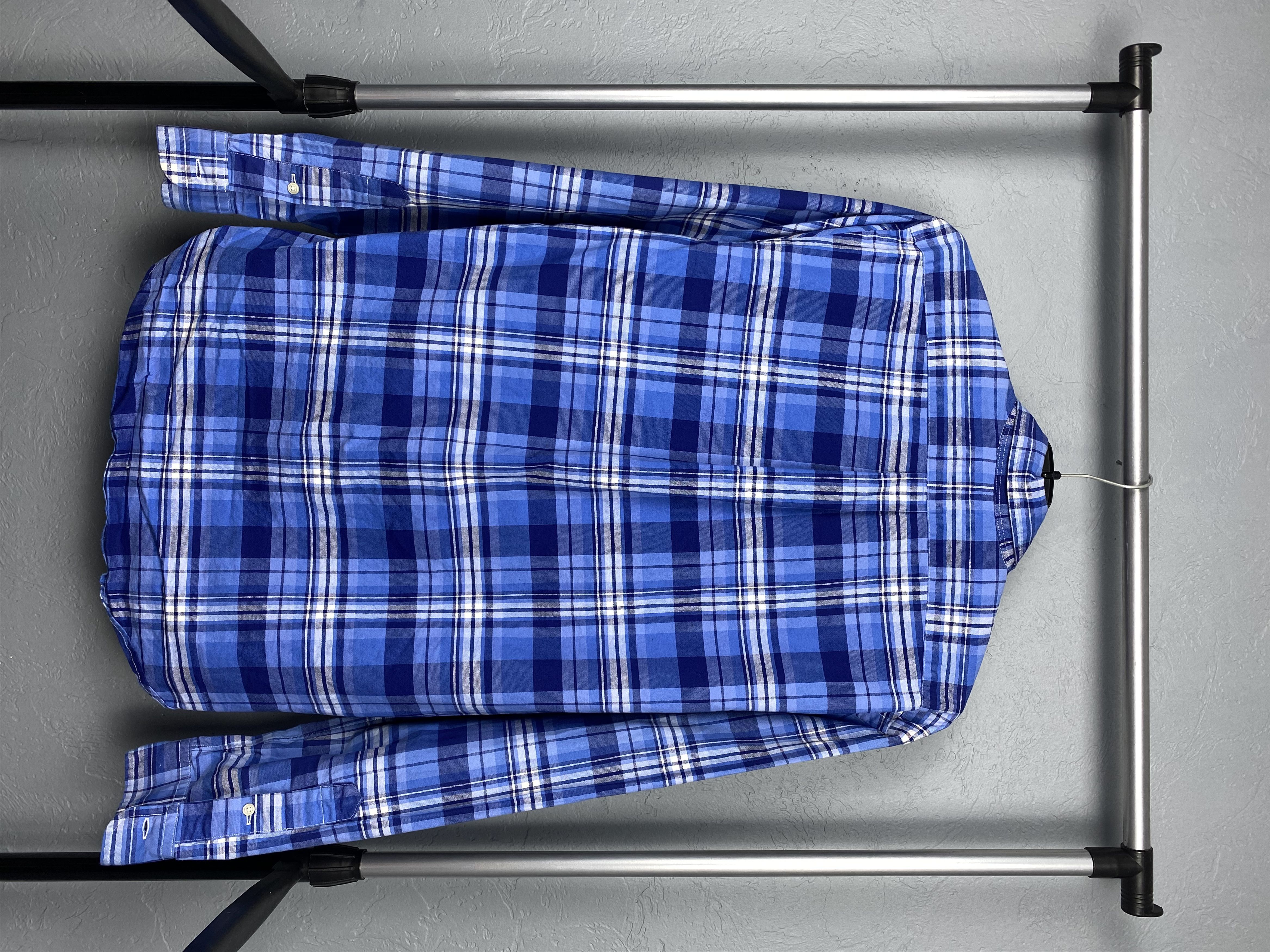 Polo Ralph Lauren Polo Ralph Lauren Vintage Oxford Mens Plaid Shirt Y2K Size US L / EU 52-54 / 3 - 5 Thumbnail