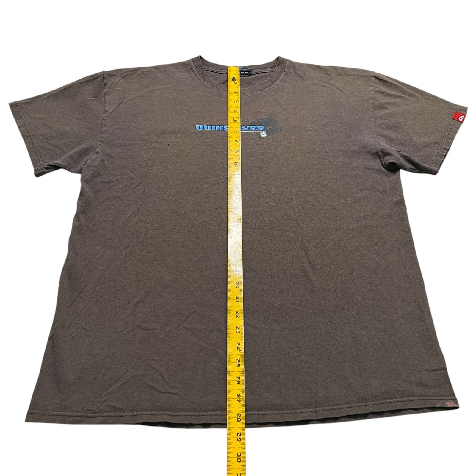 Quiksilver Y2K Quiksilver T Shirt Men XL short sleeve Brown Skate Surf Size US XL / EU 56 / 4 - 6 Thumbnail