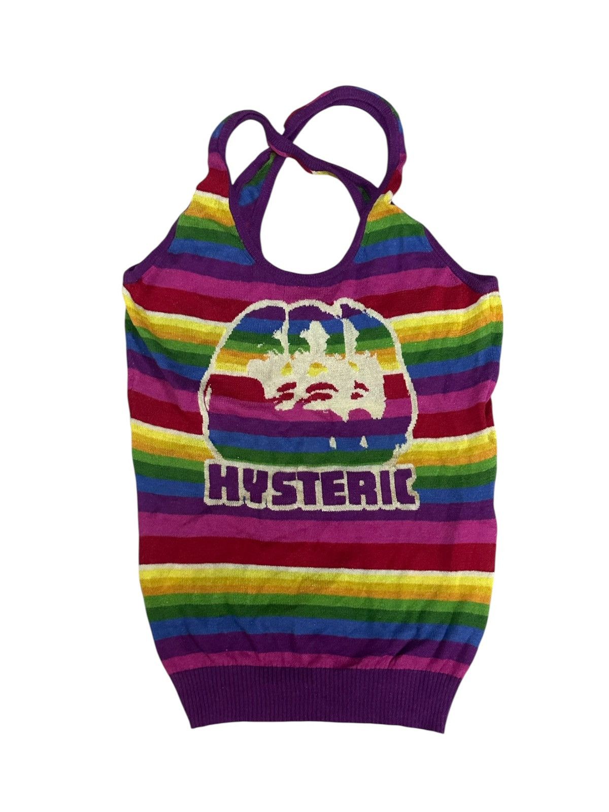 Hysteric Glamour Hysteric Glamour Knitwear Colourful Tank Top Size US XS / EU 42 / 0 - 1 Thumbnail
