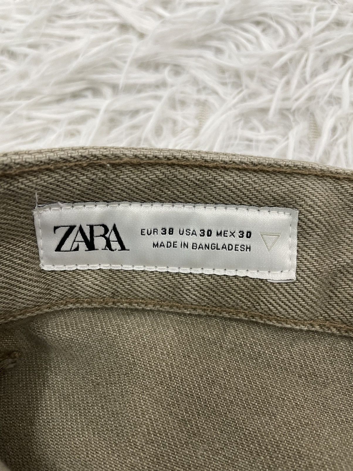 Zara Multi Big Cargo Pockets Zara Baggy Flair Pants Size US 32 / EU 48 - 15 Thumbnail