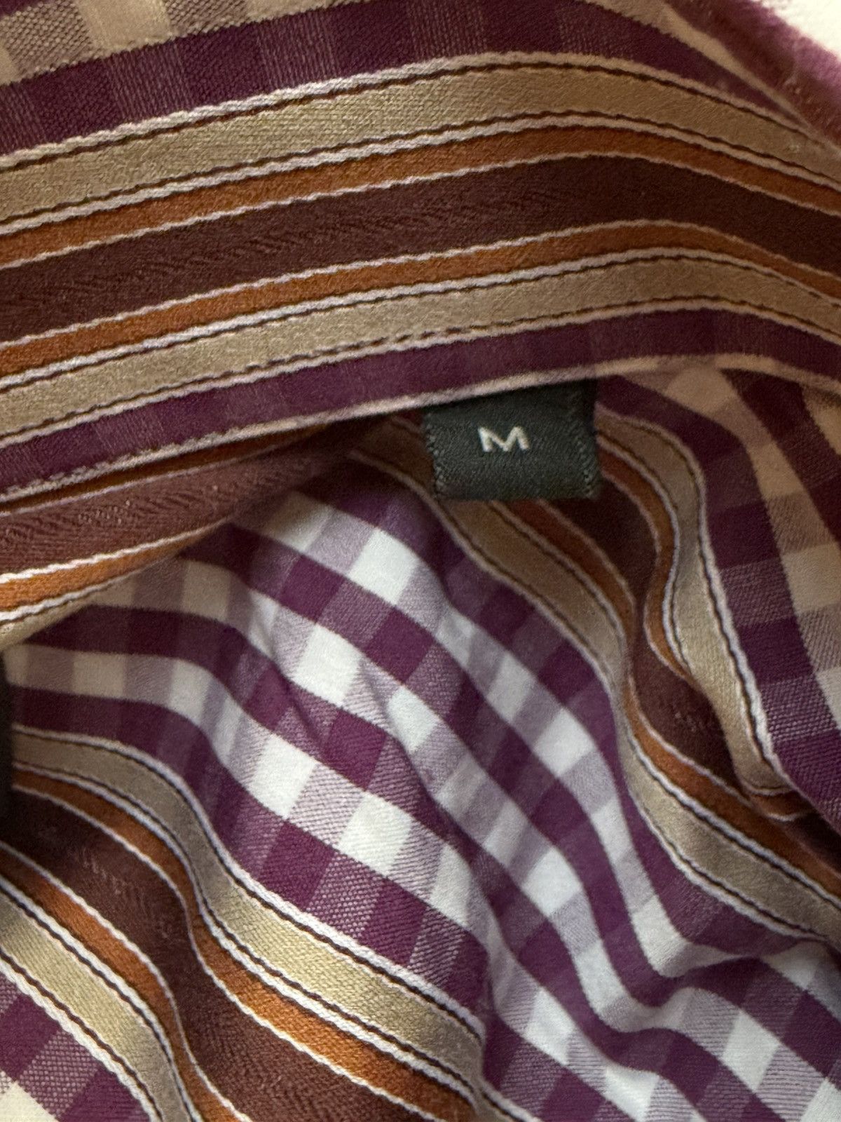 Salvatore Ferragamo Ferragamo LS shirt multi color M Size US M / EU 48-50 / 2 - 6 Thumbnail