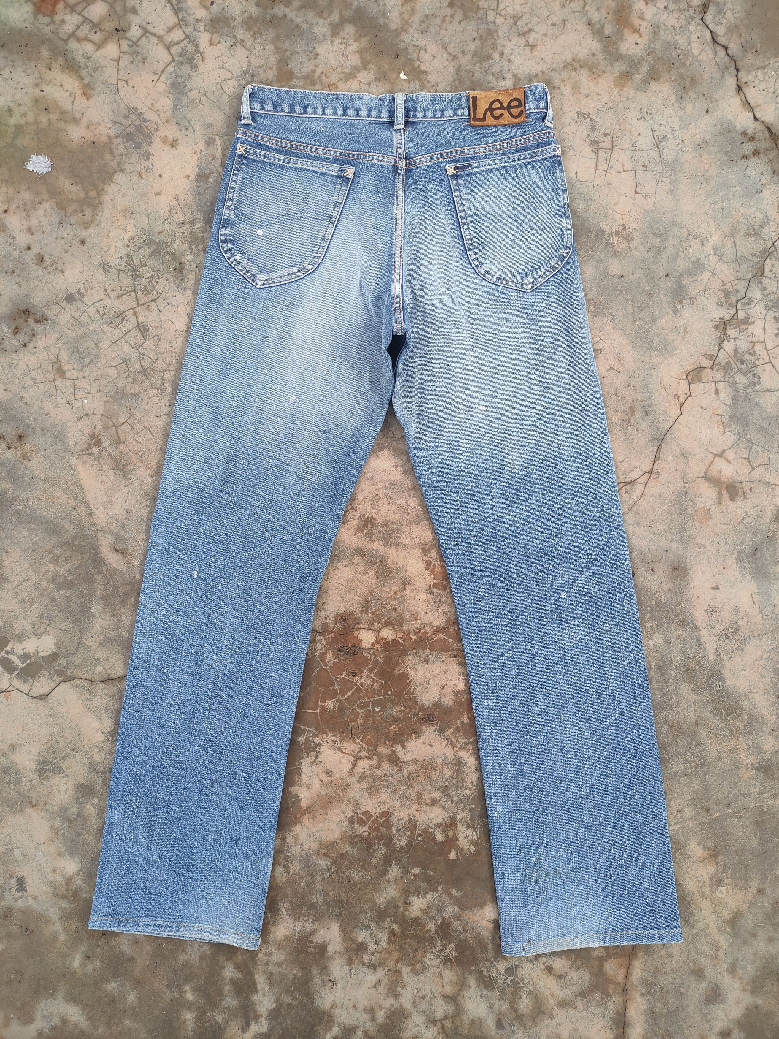 Jean × Lee × Vintage VINTAGE LEE RIDERS FADED DENIM JEANS PANTS Size US 32 / EU 48 - 3 Thumbnail