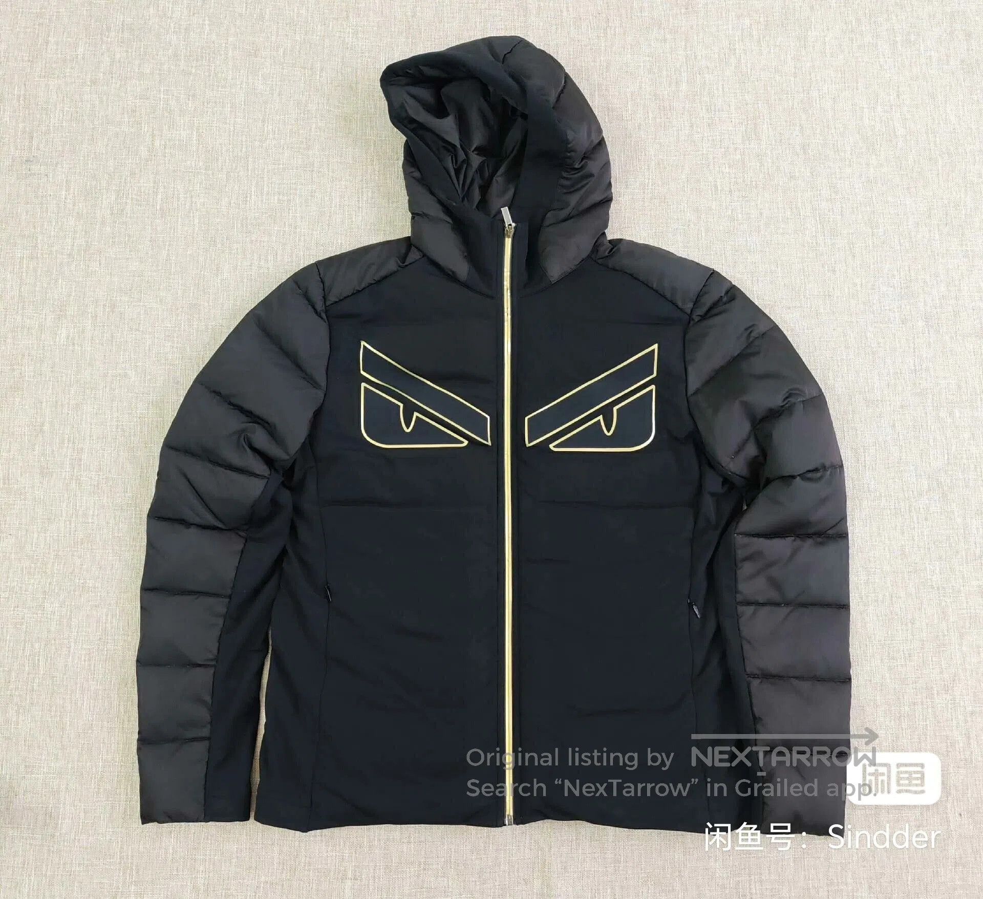 Fendi Men's Little Monster Down Jacket.