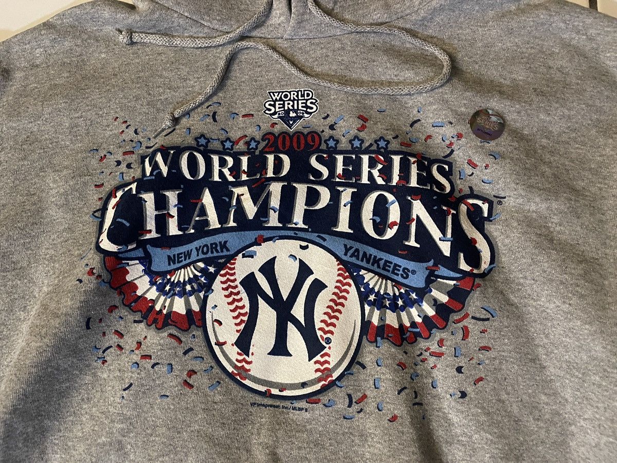 MLB New York Yankees 2009 World Series Champions Hoodie Men’s XL Size US XL / EU 56 / 4 - 2 Thumbnail