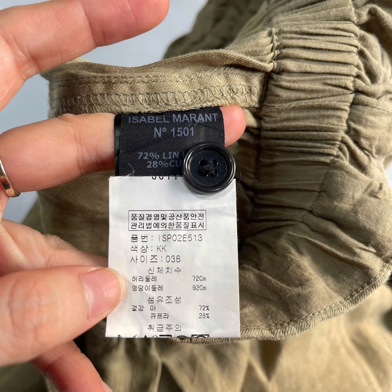 Isabel Marant Etoile Isabel Marant blend linen shorts Size 27" / US 4 / IT 40 - 5 Thumbnail