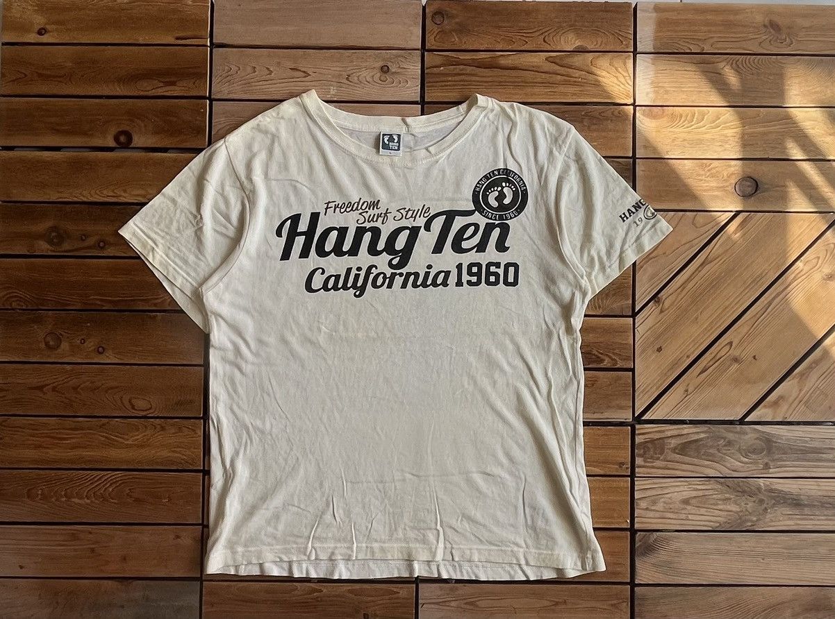Hang Ten × Vintage Vintage Hang Ten T shirt California Size US L / EU 52-54 / 3 - 1 Thumbnail