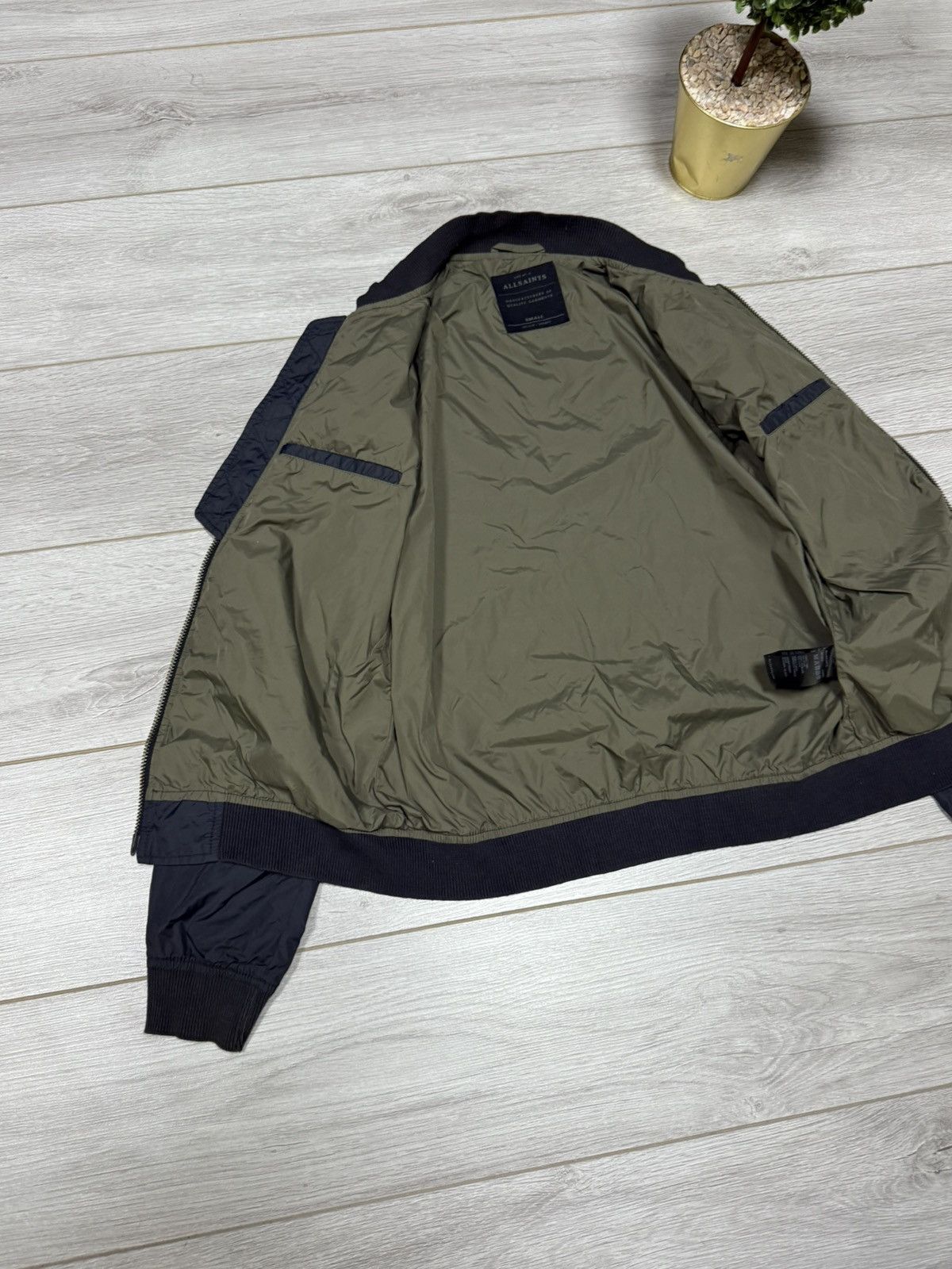 Allsaints Allsiants vintage nylon bomber zip jacket Size US S / EU 44-46 / 1 - 6 Thumbnail