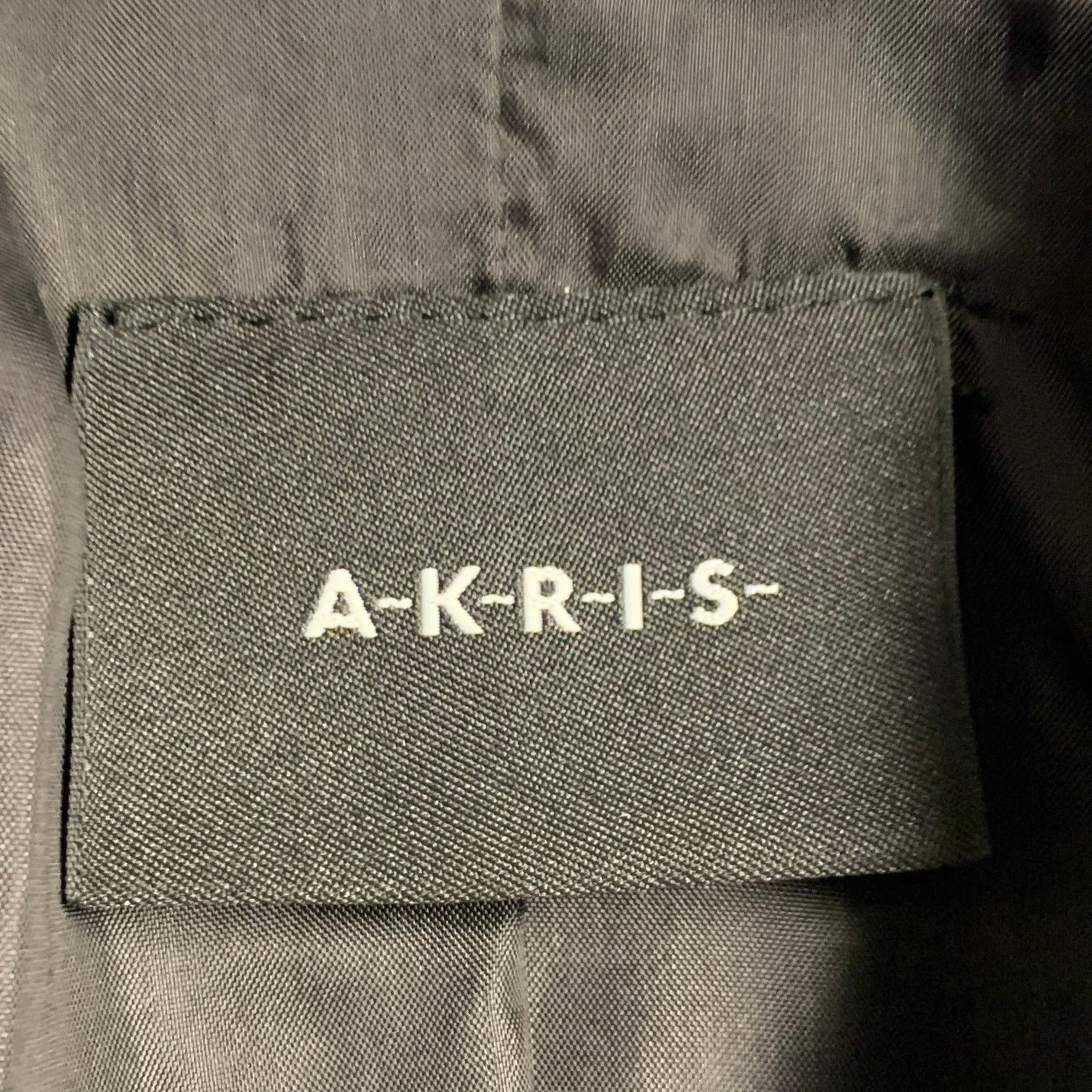 Akris AKRIS Orange Polyester Cotton Velvet Leather Cuffs Blazer Size M / US 6-8 / IT 42-44 - 8 Thumbnail