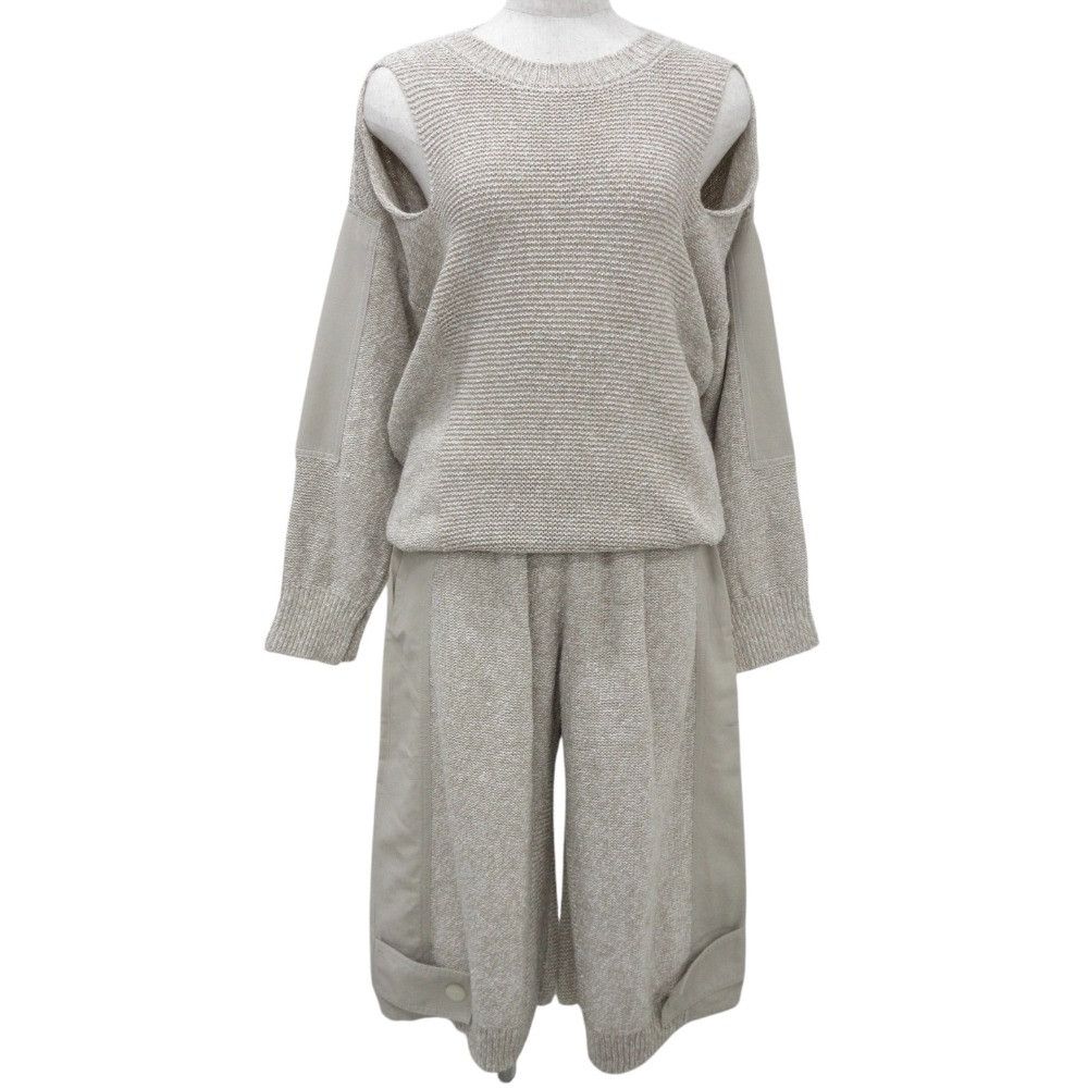 Stella McCartney Stella Mccartney Stella McCartney Cutwork Knit 2way Set Others Tops DUTY FREE for USA Size ONE SIZE - 1 Thumbnail