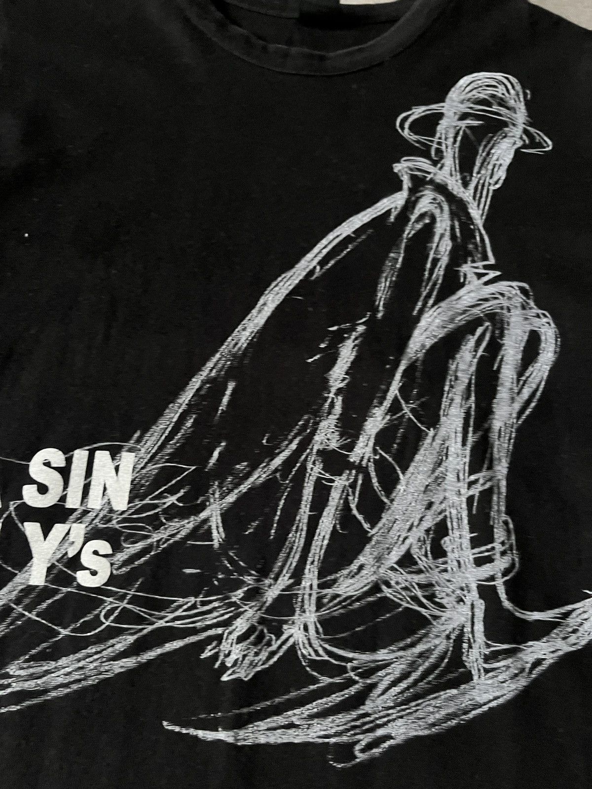 Y's Yohji Yamamoto It's a sin to be Y's black T-shirt Y's Size US M / EU 48-50 / 2 - 3 Thumbnail