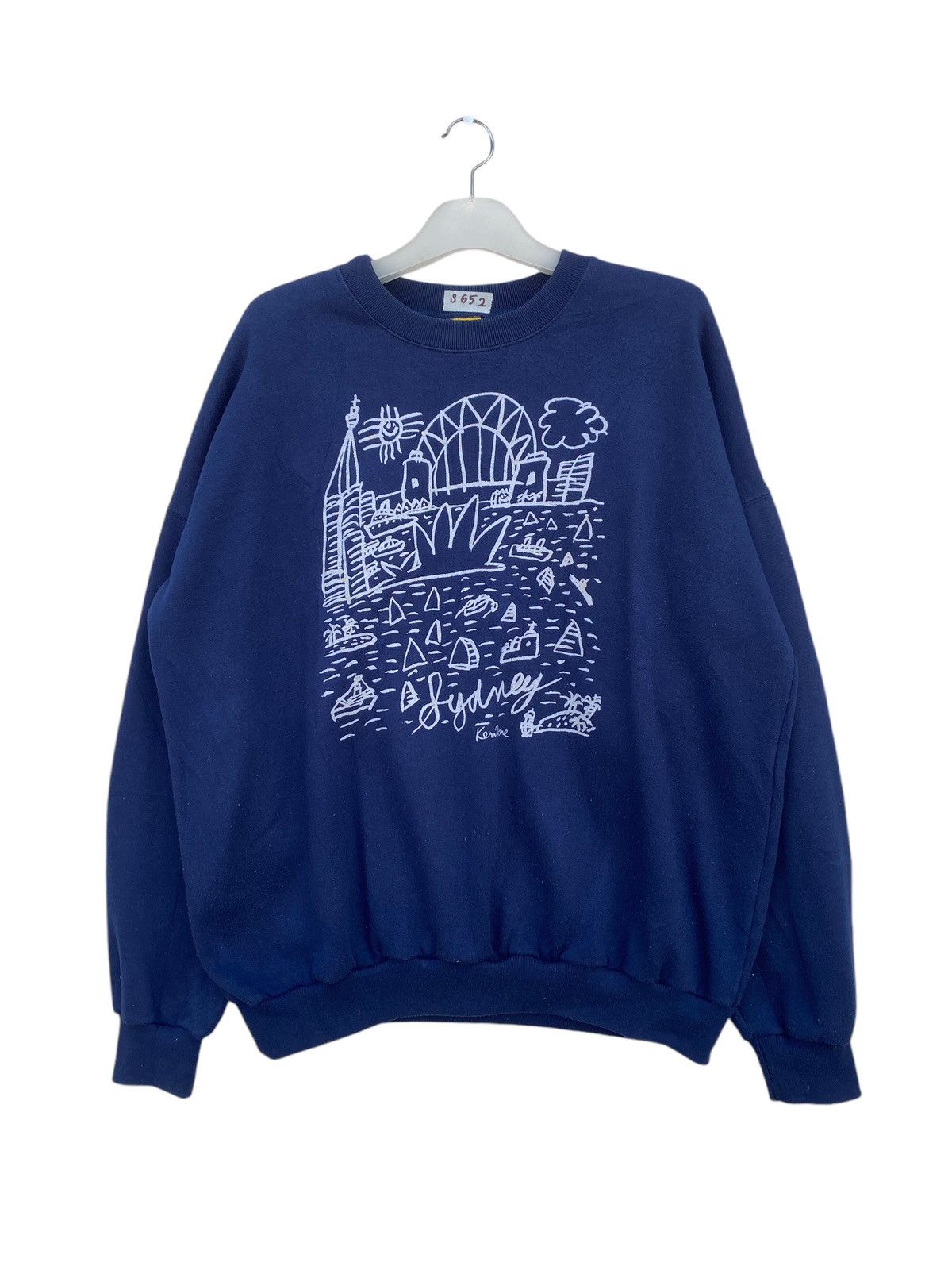 Vintage Vintage Ken Down Sweatshirt Size US L / EU 52-54 / 3 - 1 Thumbnail