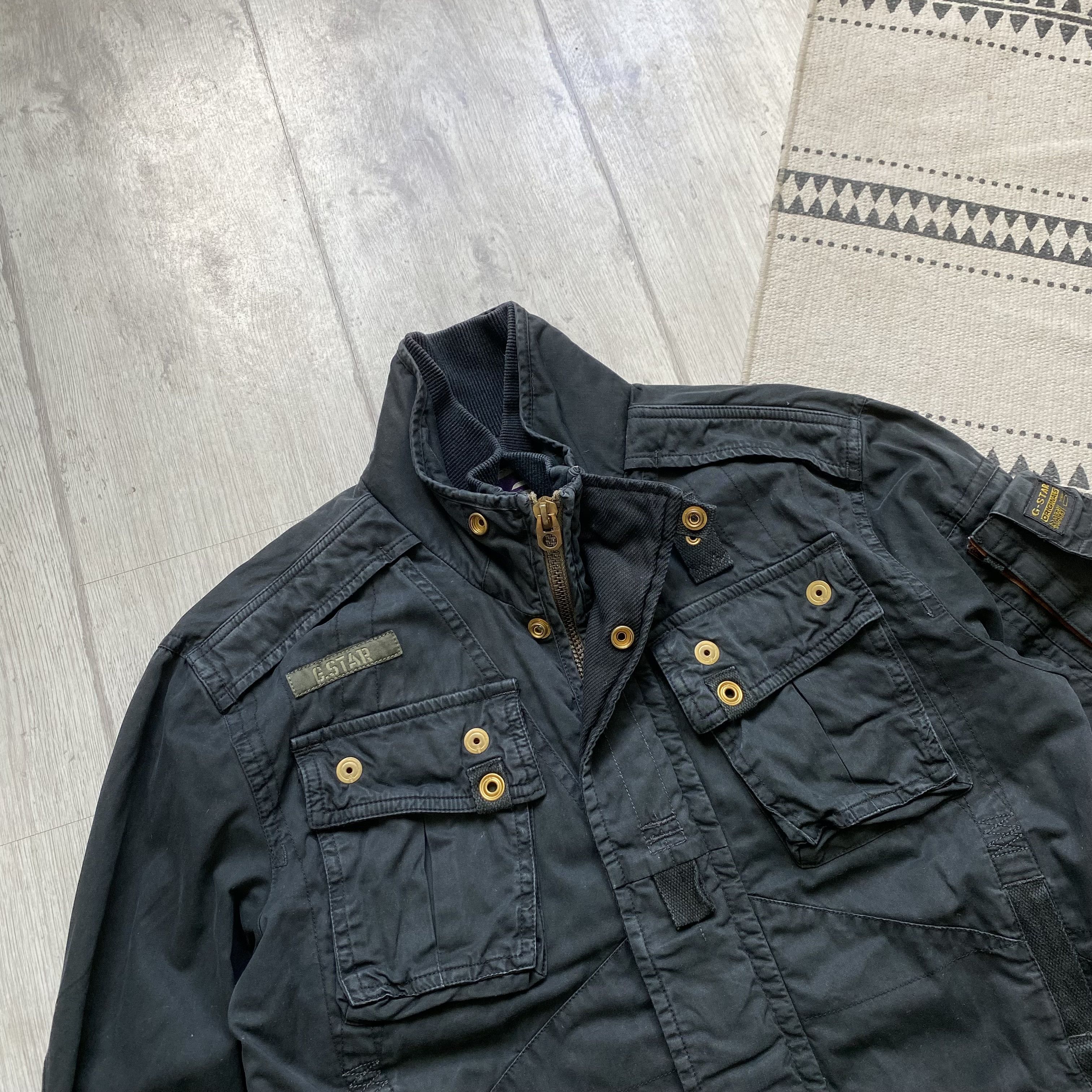 G-Star 🖤 Vintage Faded G-Star Raw jacket overshirt Avant-Garde Size US M / EU 48-50 / 2 - 2 Thumbnail