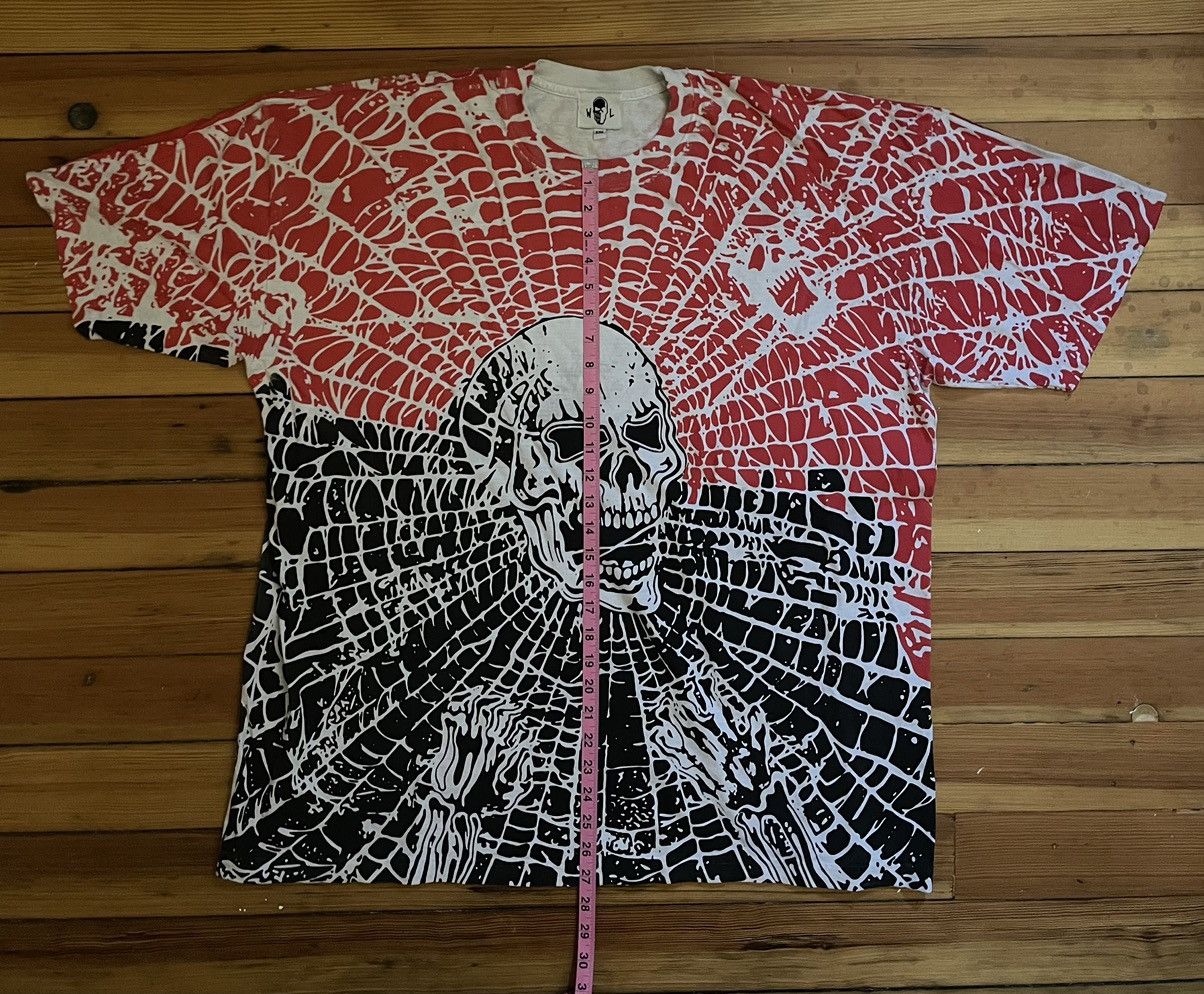 Warren Lotas Skull Spiderweb Tee Size US XXL / EU 58 / 5 - 3 Thumbnail