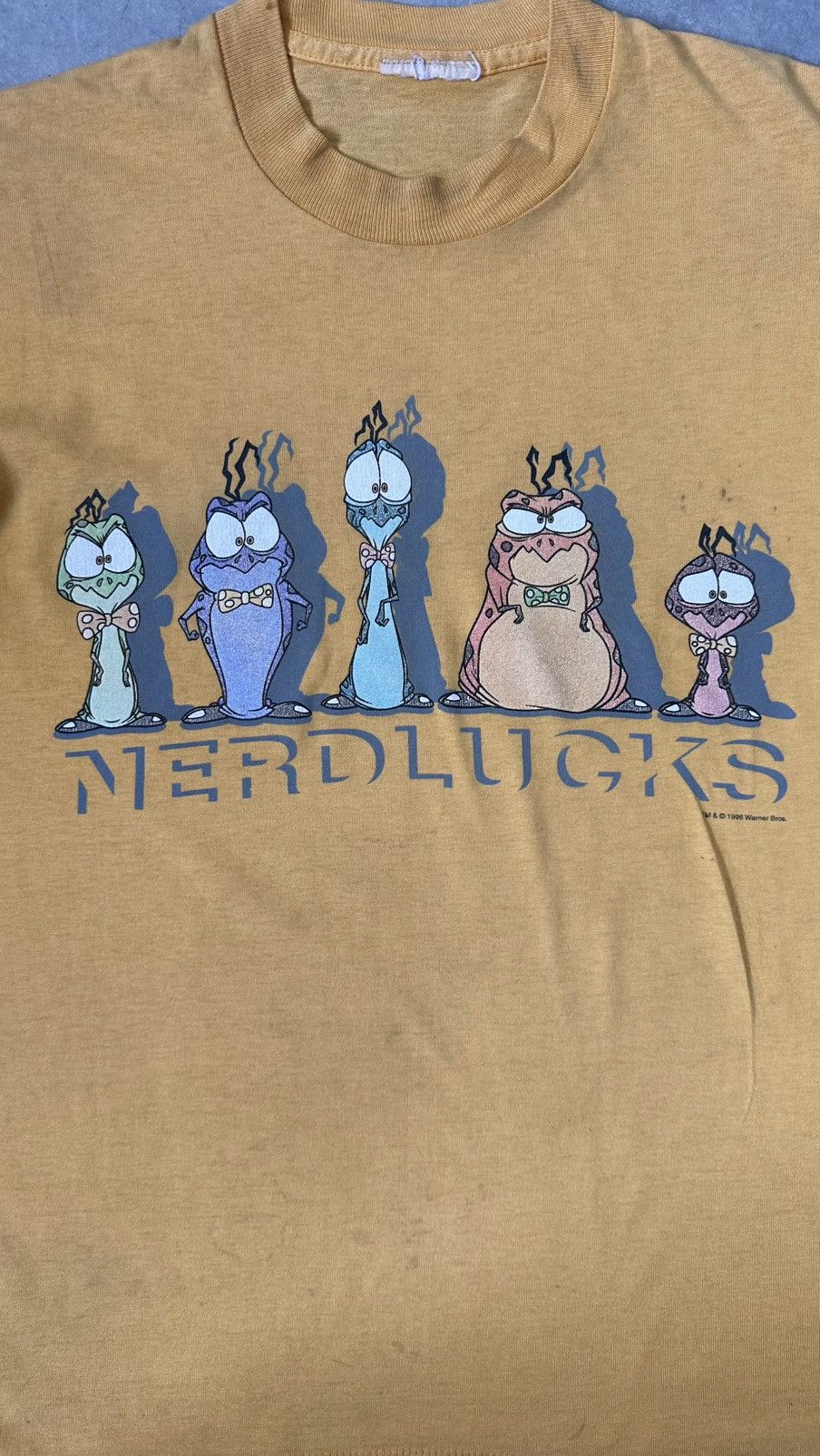 Warner Bros VINTAGE NERDLUCKS WARNER BROS SPACEJAM TEE Size US M / EU 48-50 / 2 - 2 Thumbnail