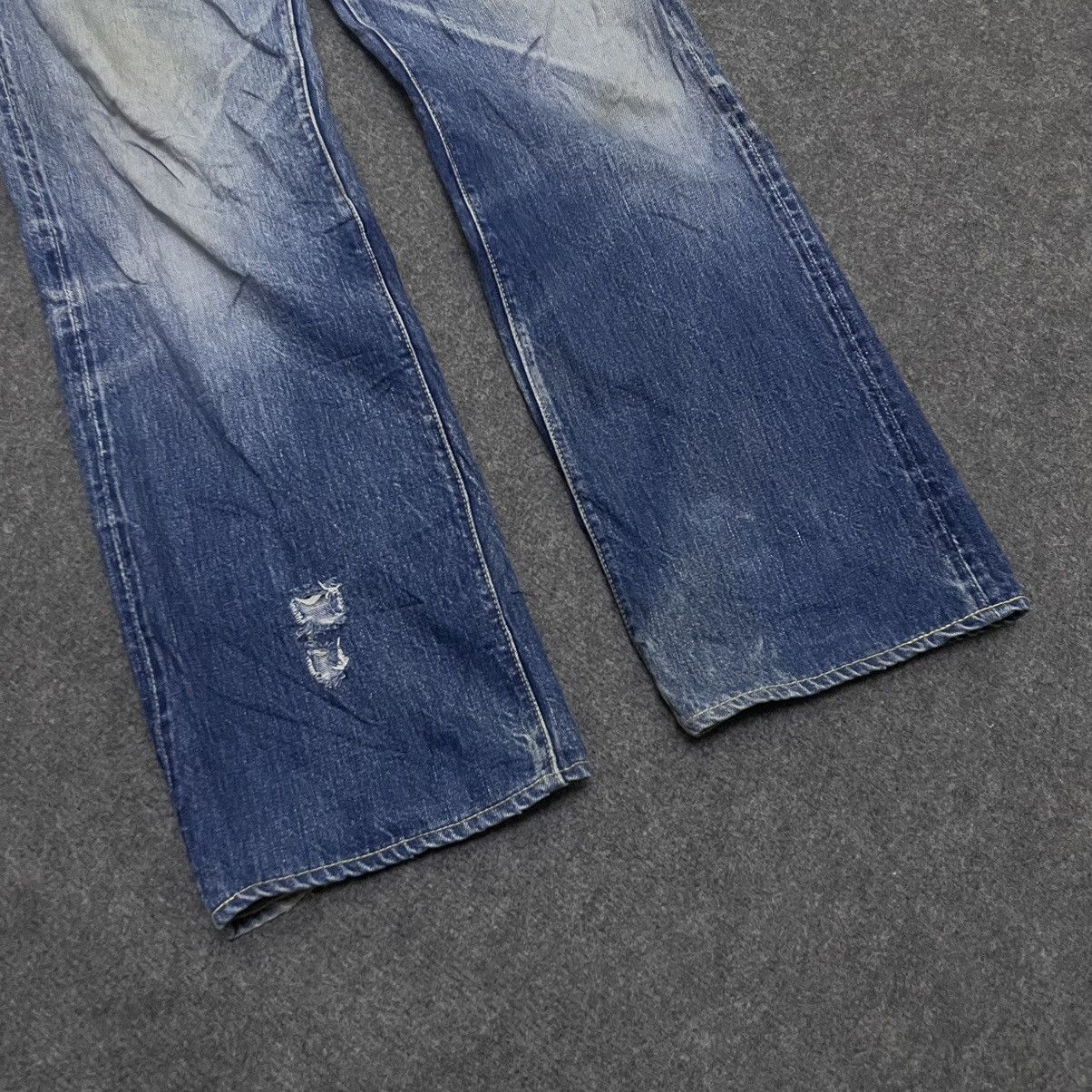 The Flat Head The Flat Head Selvedge Distressed Jeans Size US 30 / EU 46 - 3 Thumbnail